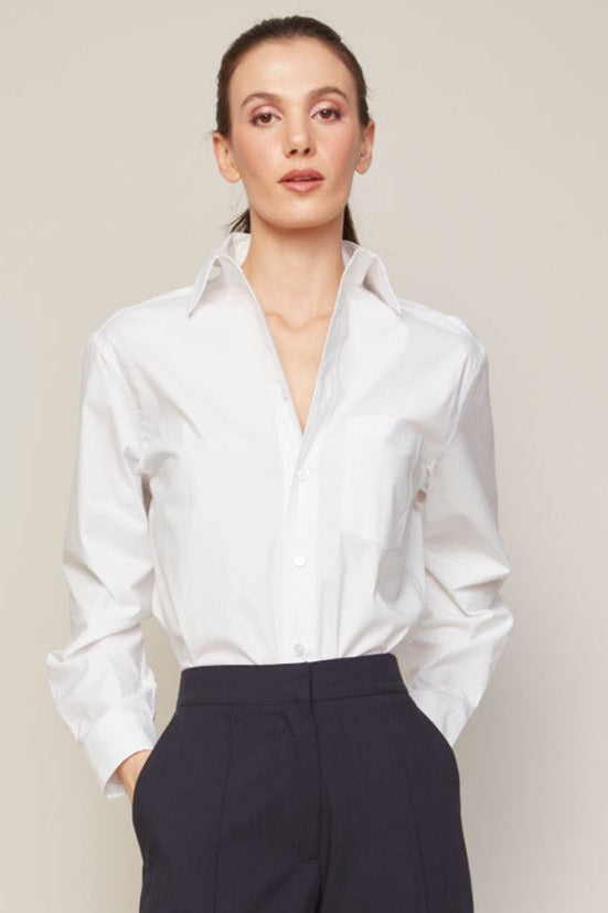 Bradley buttoned shirt with side slits