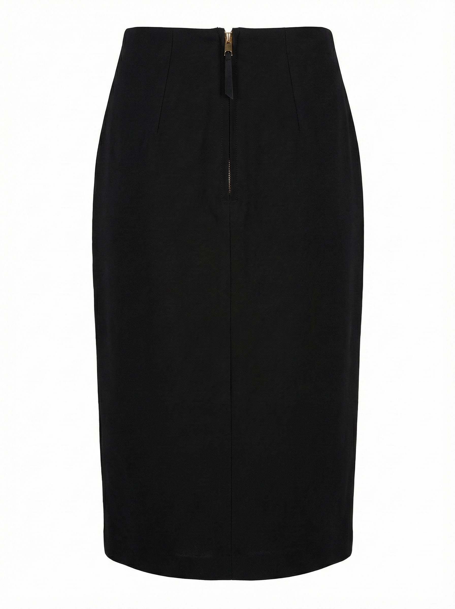 Bing stretch pencil skirt with zipper detail