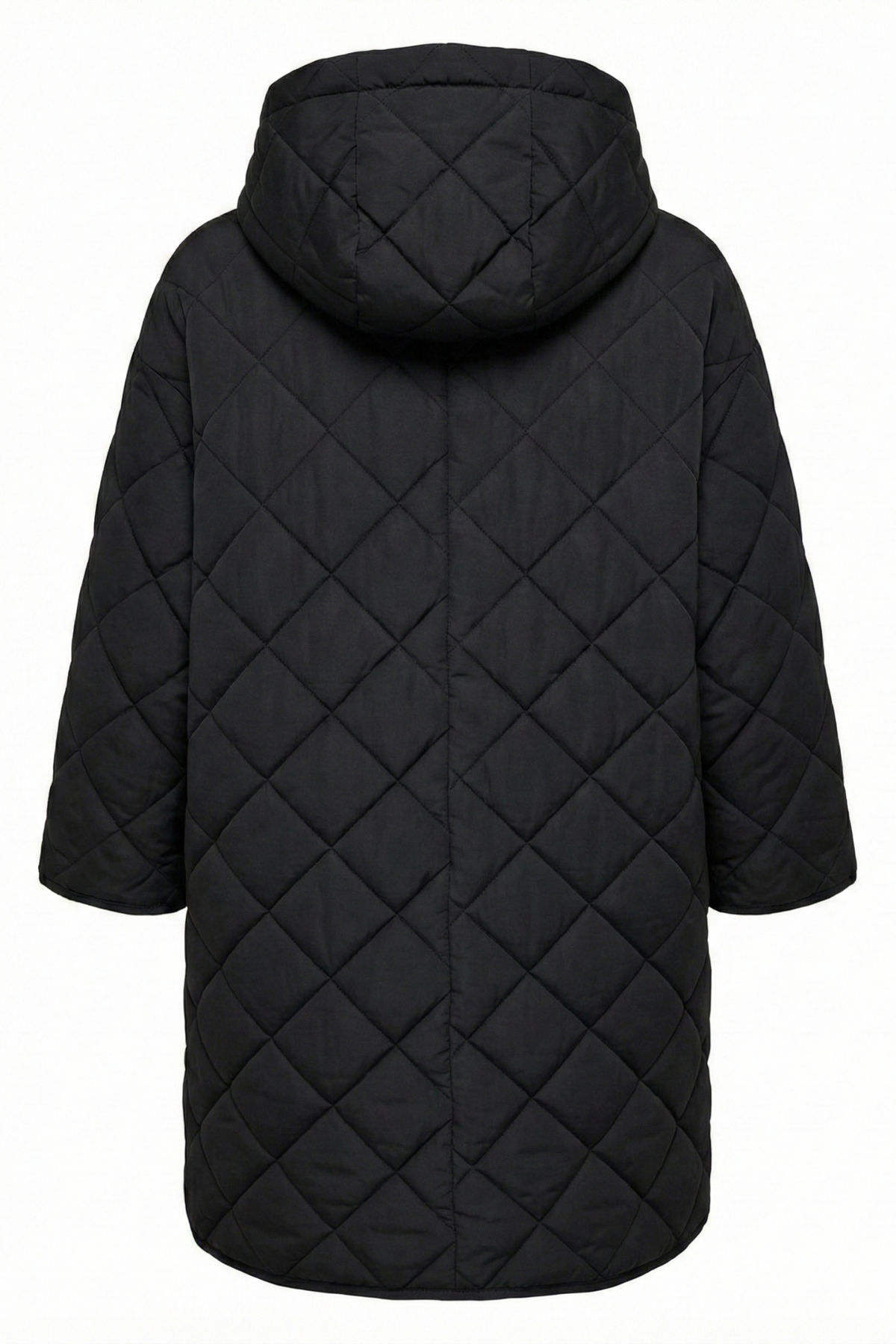 Birdie mid length hooded modern cape