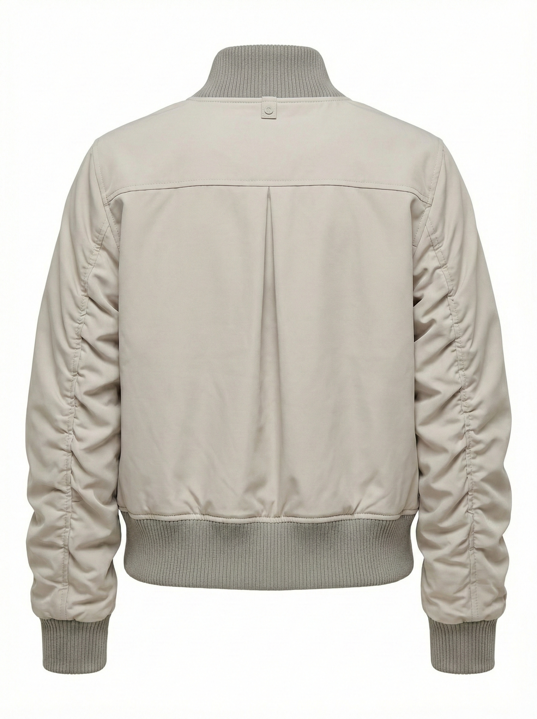 Cierra, bomber jacket with shirring detail