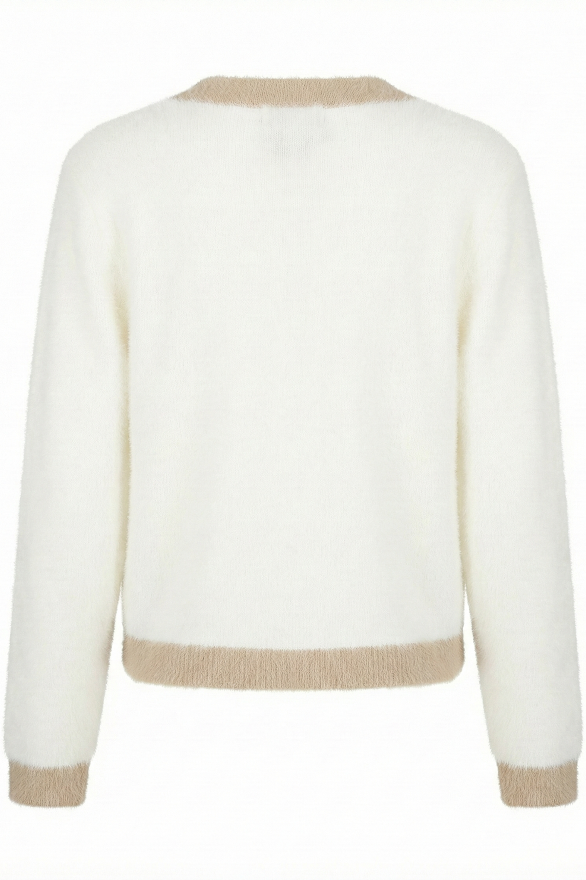 Clarissa, cardigan à mailles avec détails contrastés