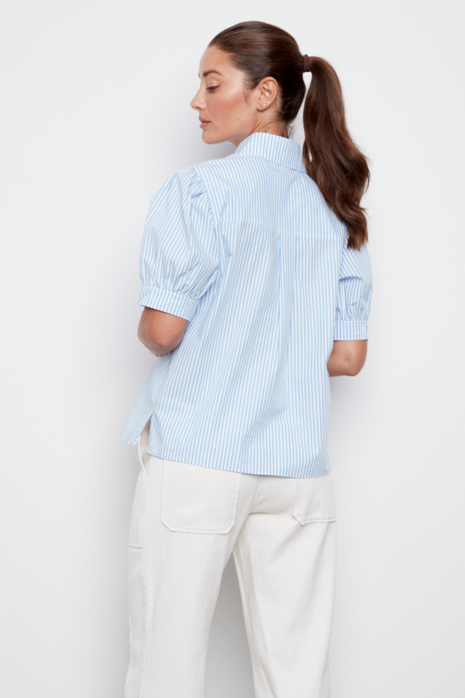 Coco, chemise boutonnée à manches courtes
