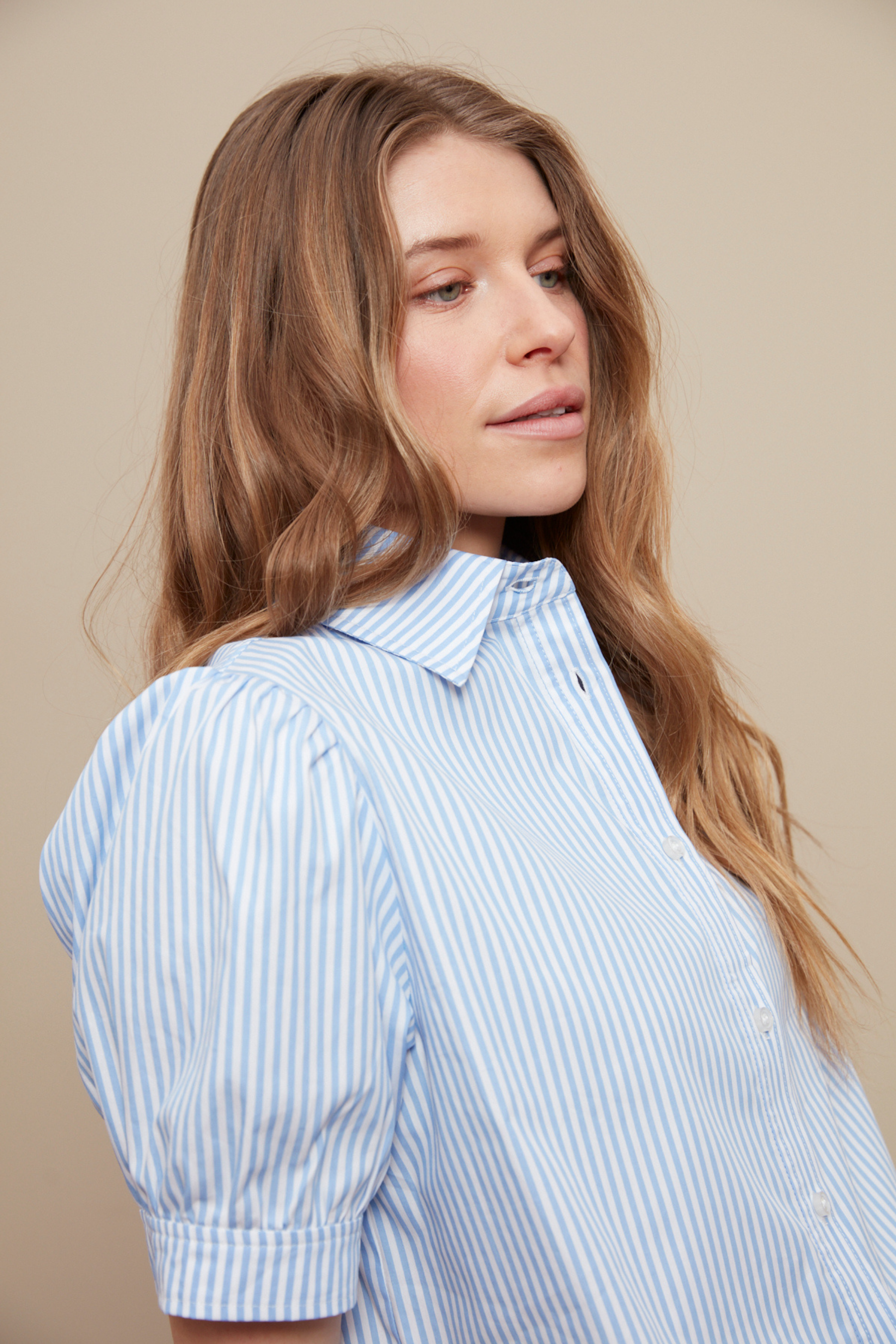 Coco, chemise boutonnée à manches courtes