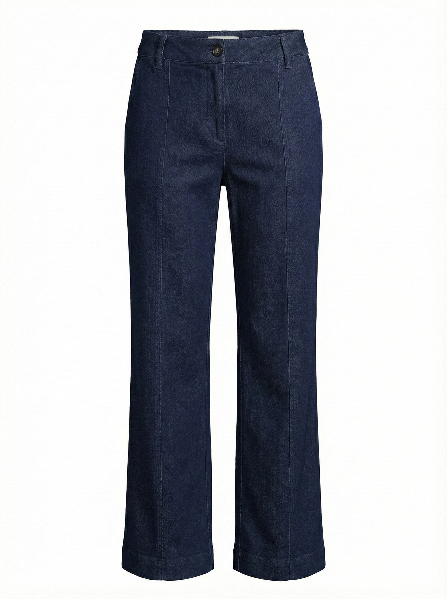 Cruz, denim trouser with pintuck
