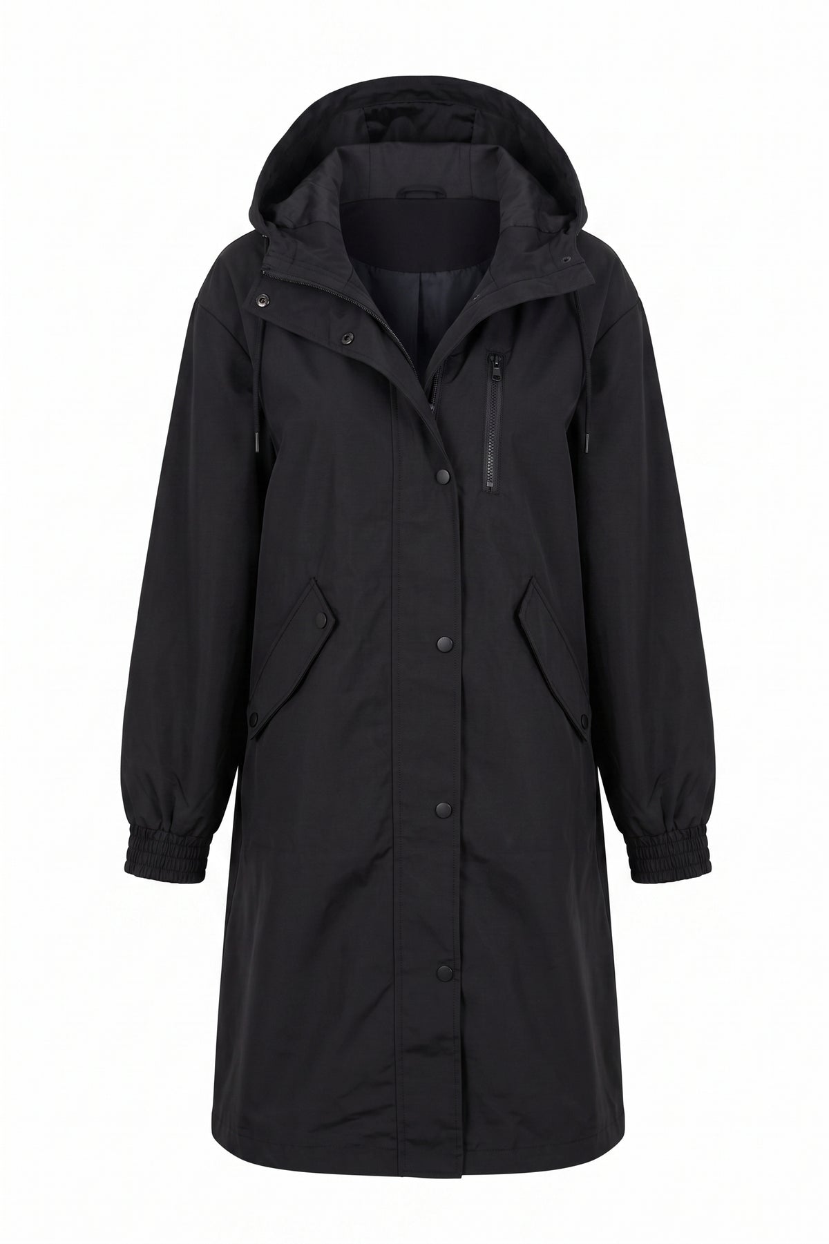 Chelsea, the city hooded raincoat