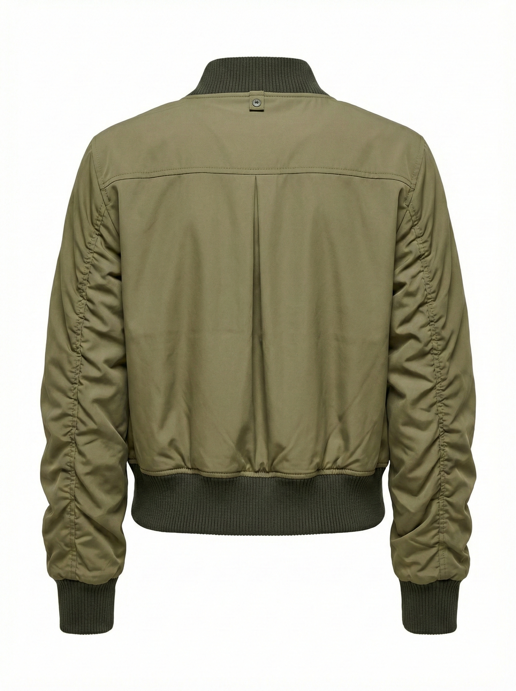 Cierra, bomber jacket with shirring detail