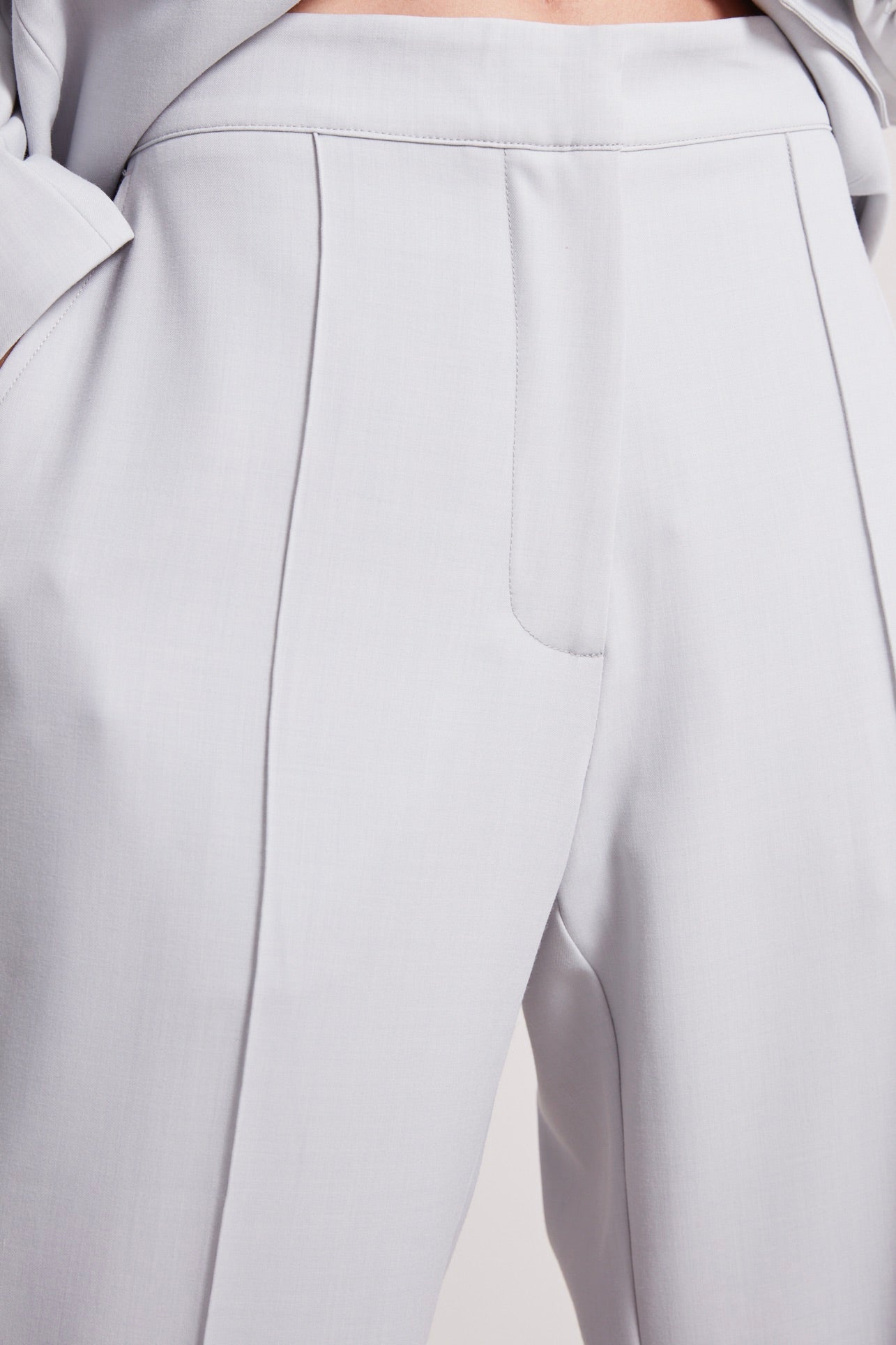 Preston pin tuck pant w/ slant pockets