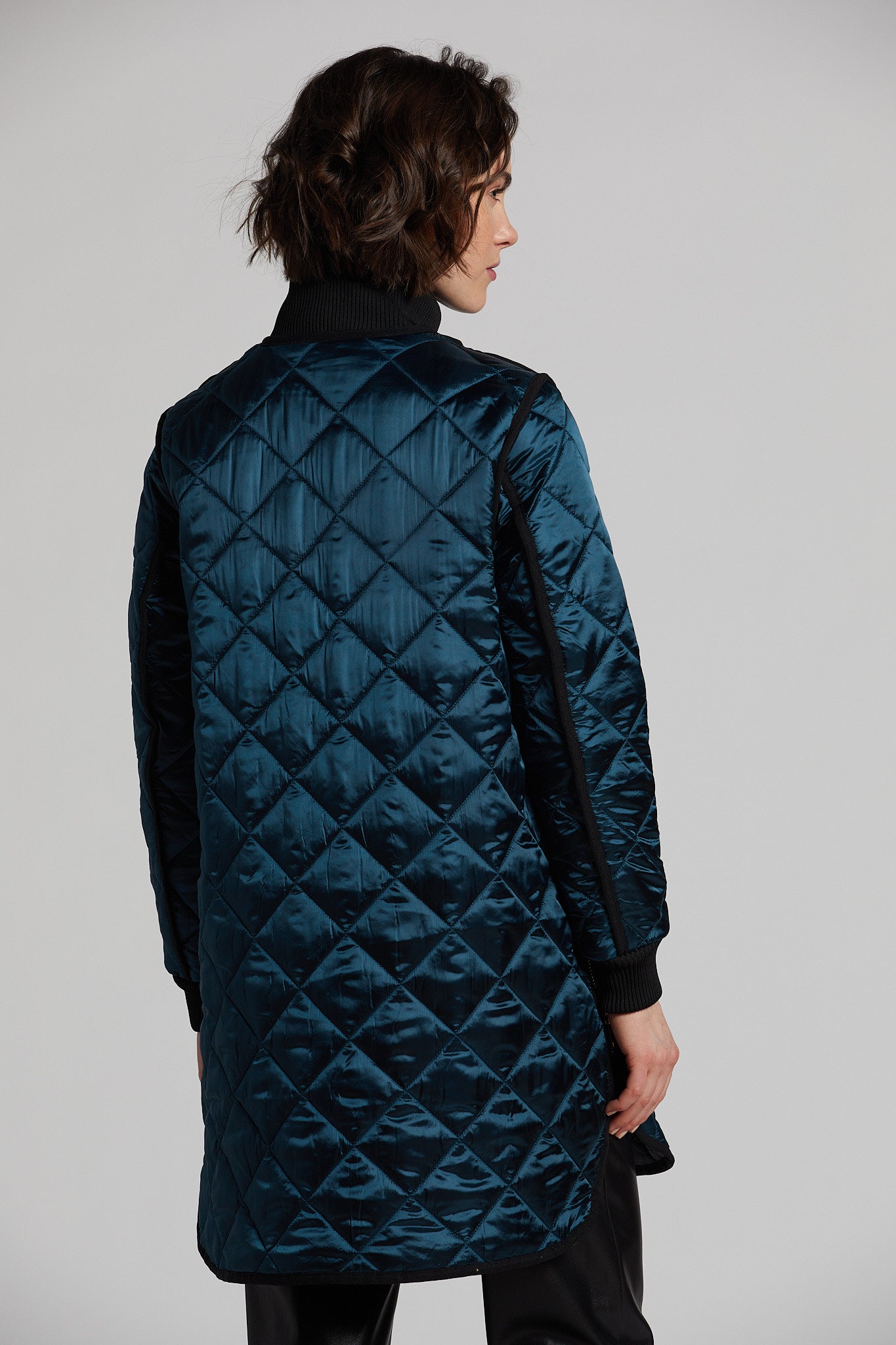 Libby manteau matelassé à fermeture éclair