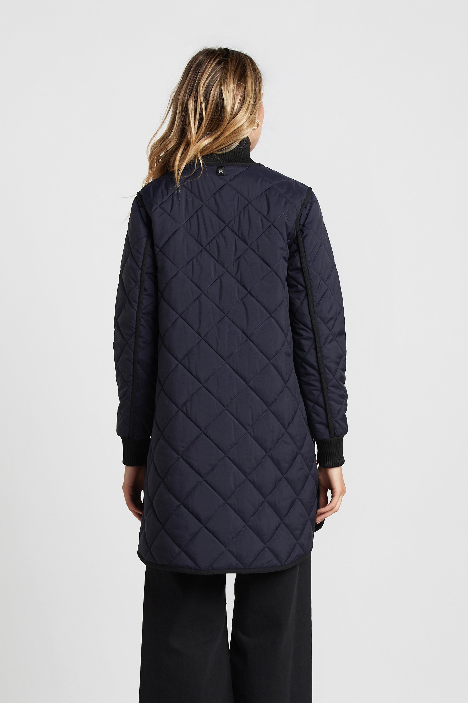 Libby manteau matelassé à fermeture éclair