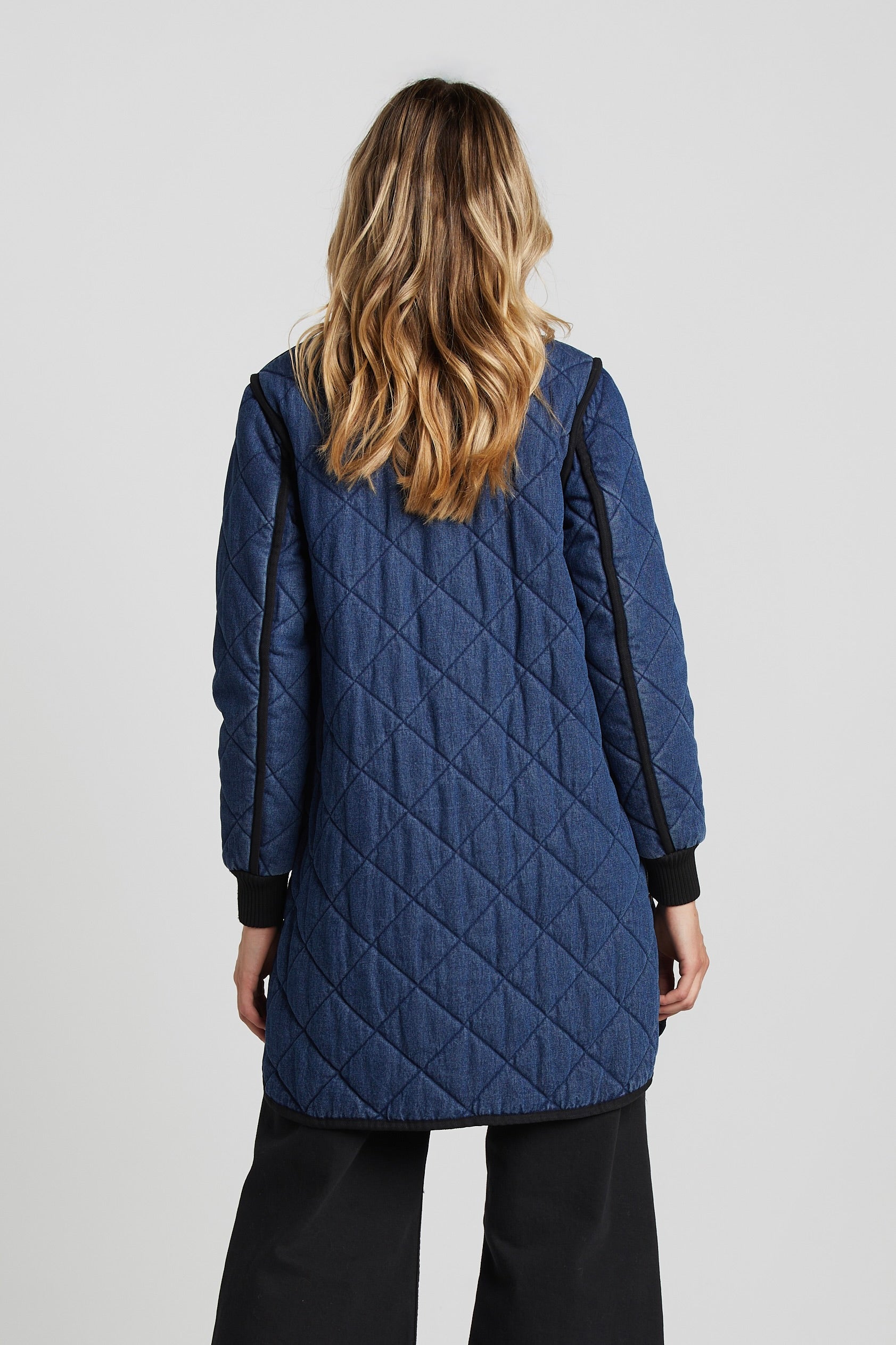 Libby manteau matelassé à fermeture éclair