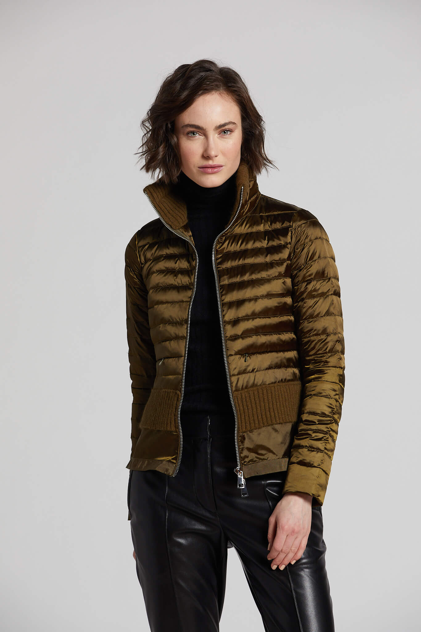 Lilly lightweight quilted down jacket