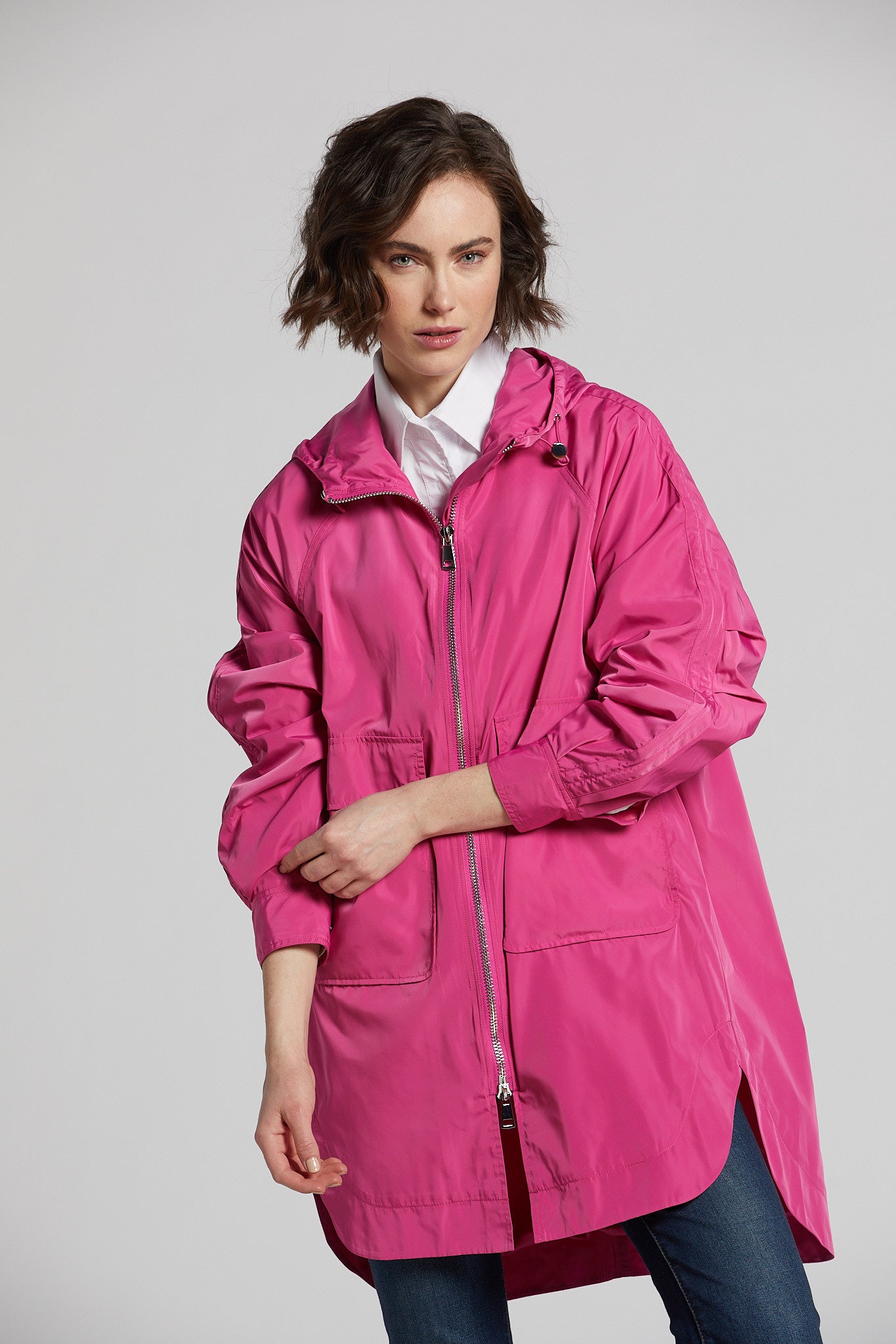 Imperméable léger à capuche Nikita