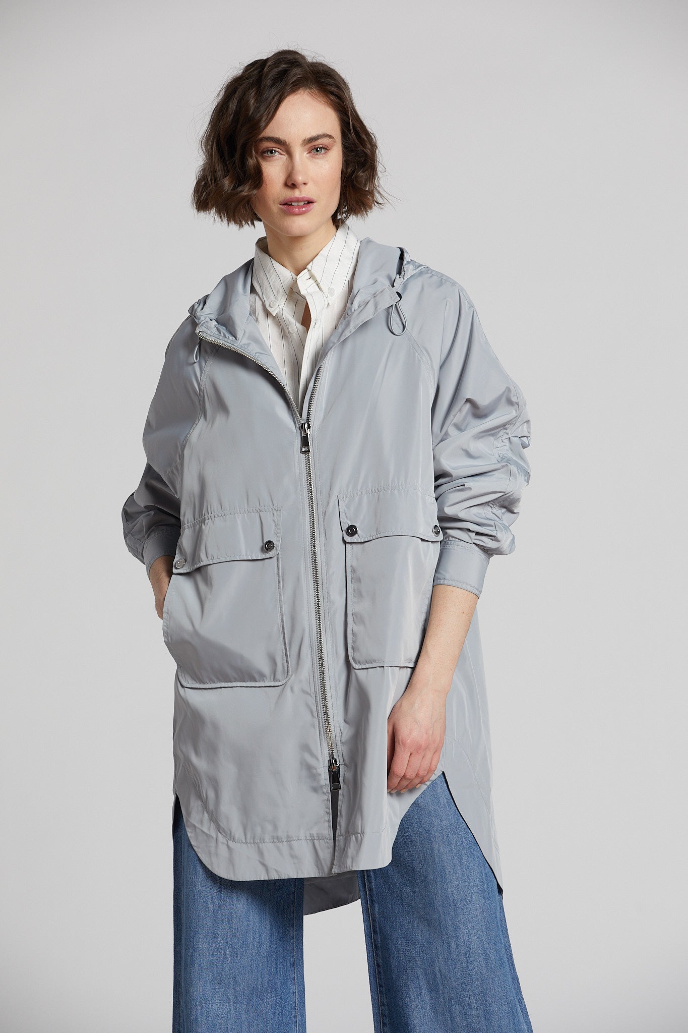 Nikita lightweight hooded raincoat