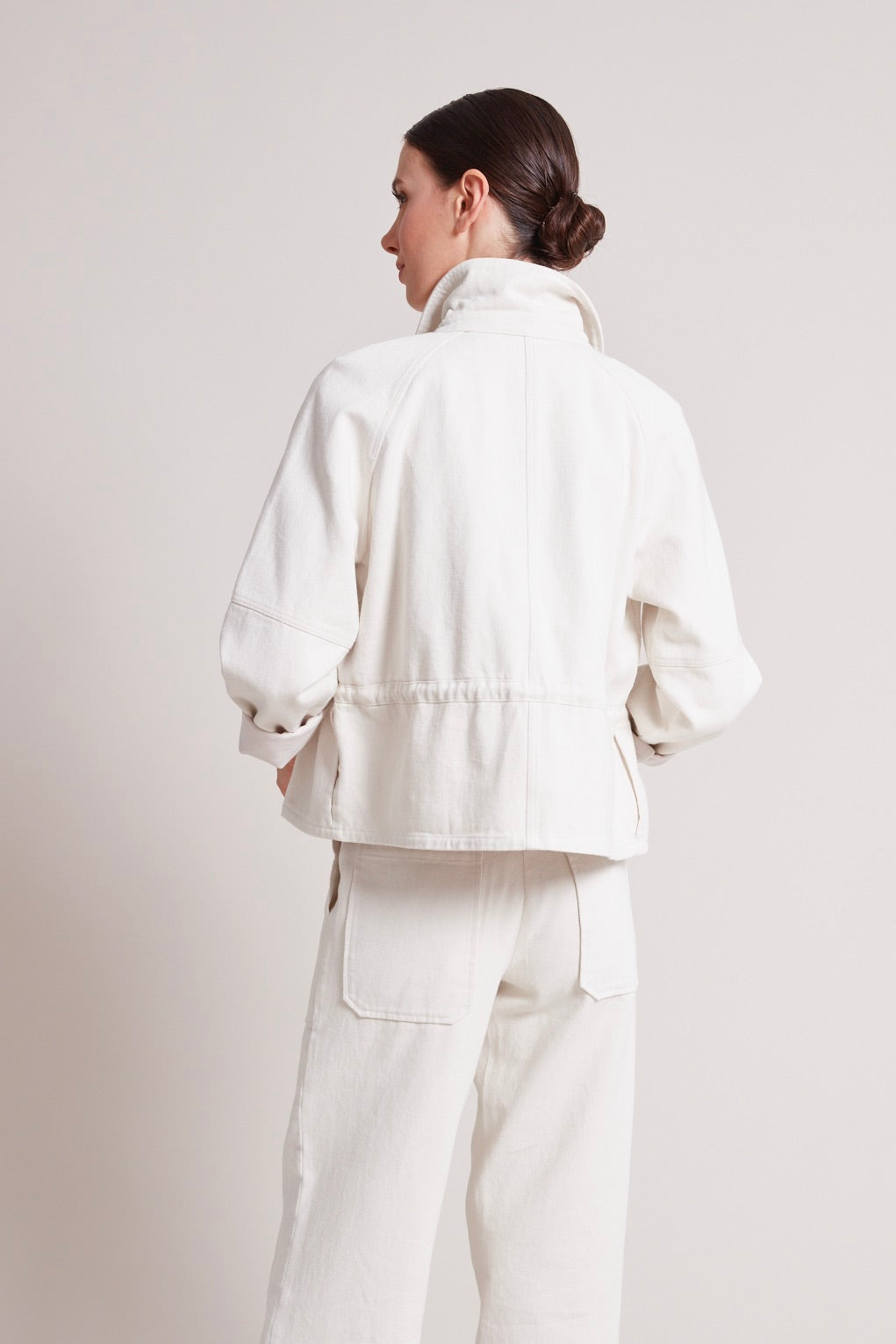 Veste courte en jean Rae