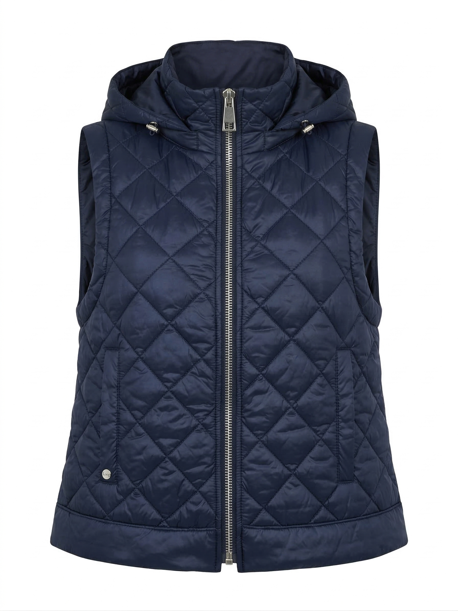 Gilet matelassé avec capuche amovible