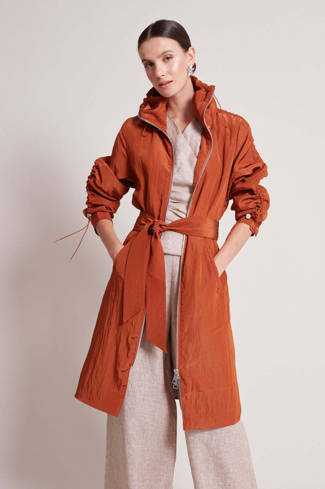 Manteau long et fluide Tatiana