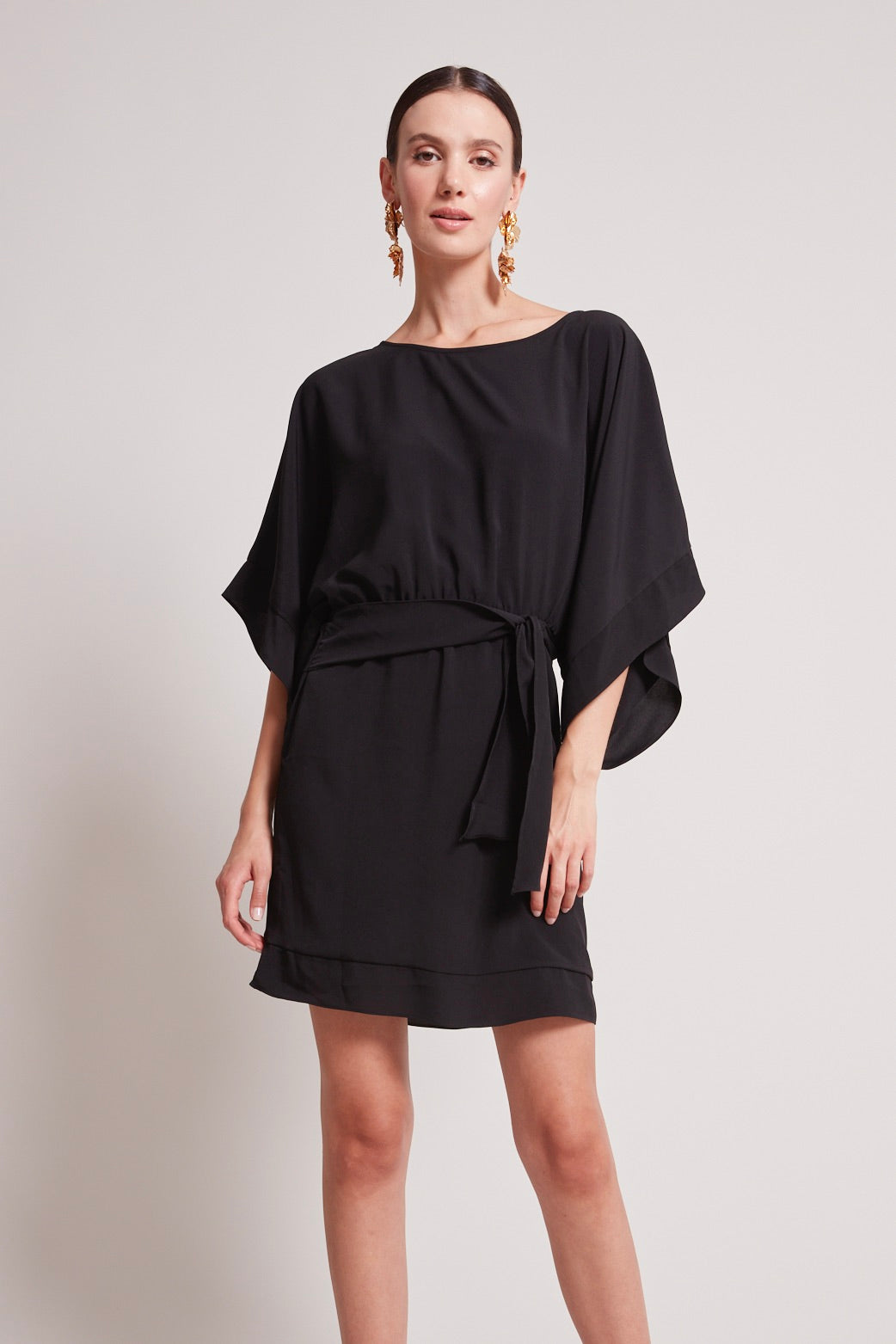 Teagan kimono sleeve inspired dress
