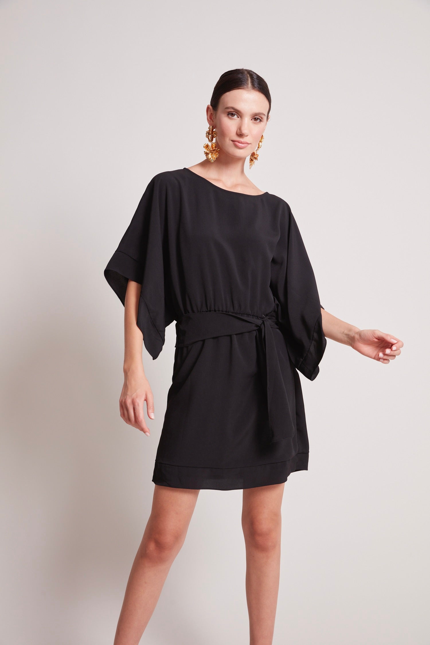 Teagan kimono sleeve inspired dress