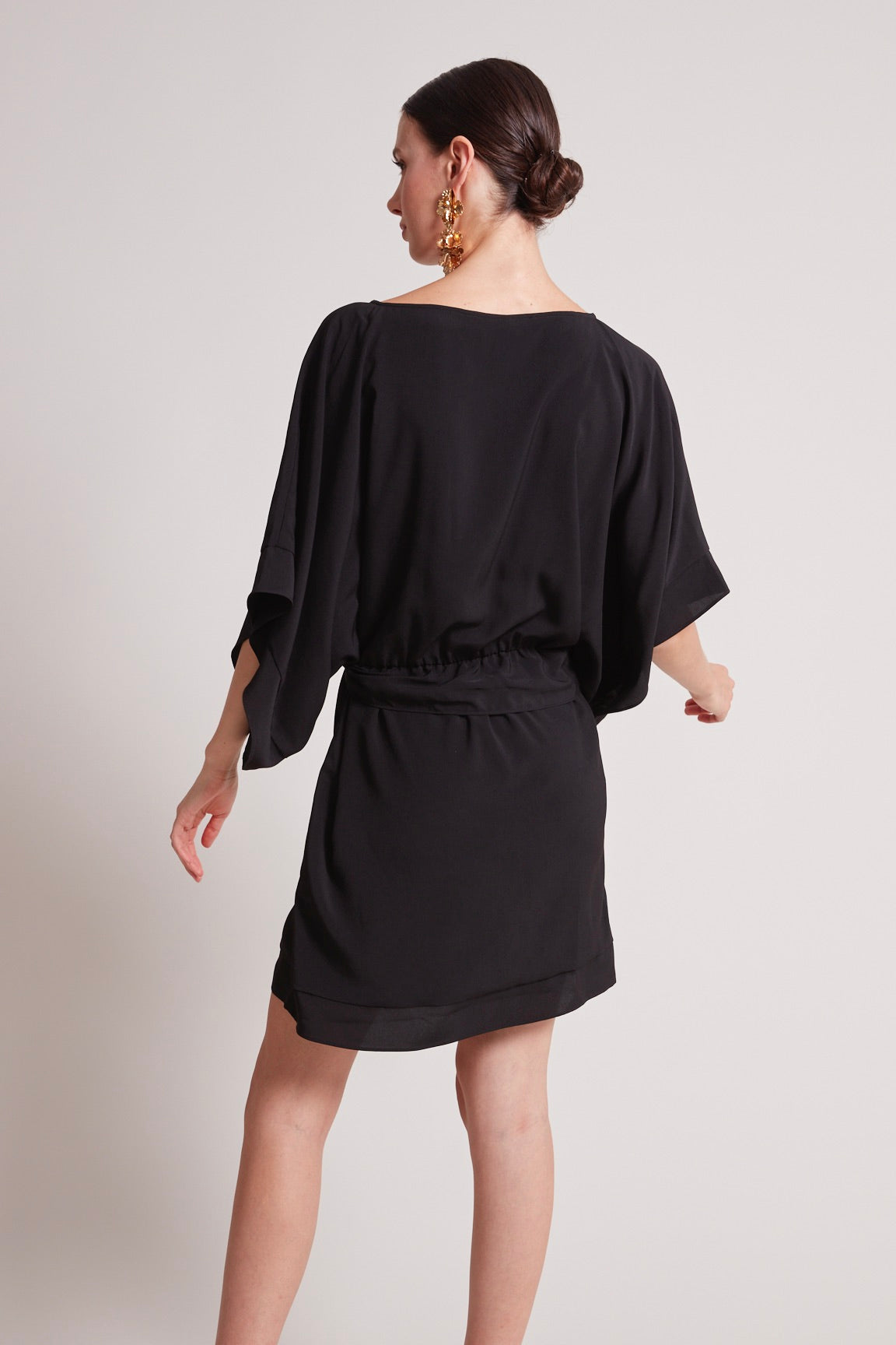 Teagan kimono sleeve inspired dress