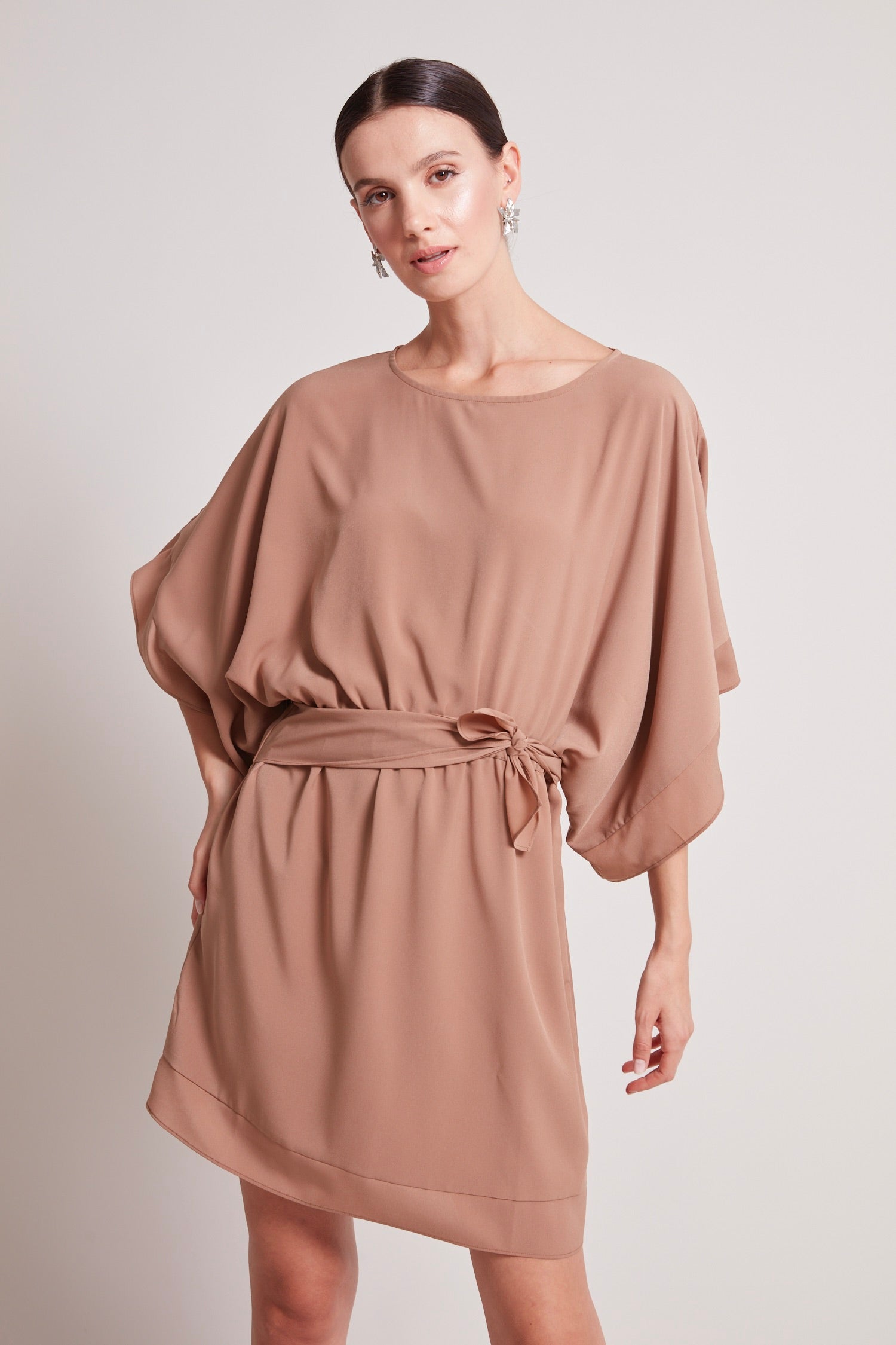 Teagan kimono sleeve inspired dress