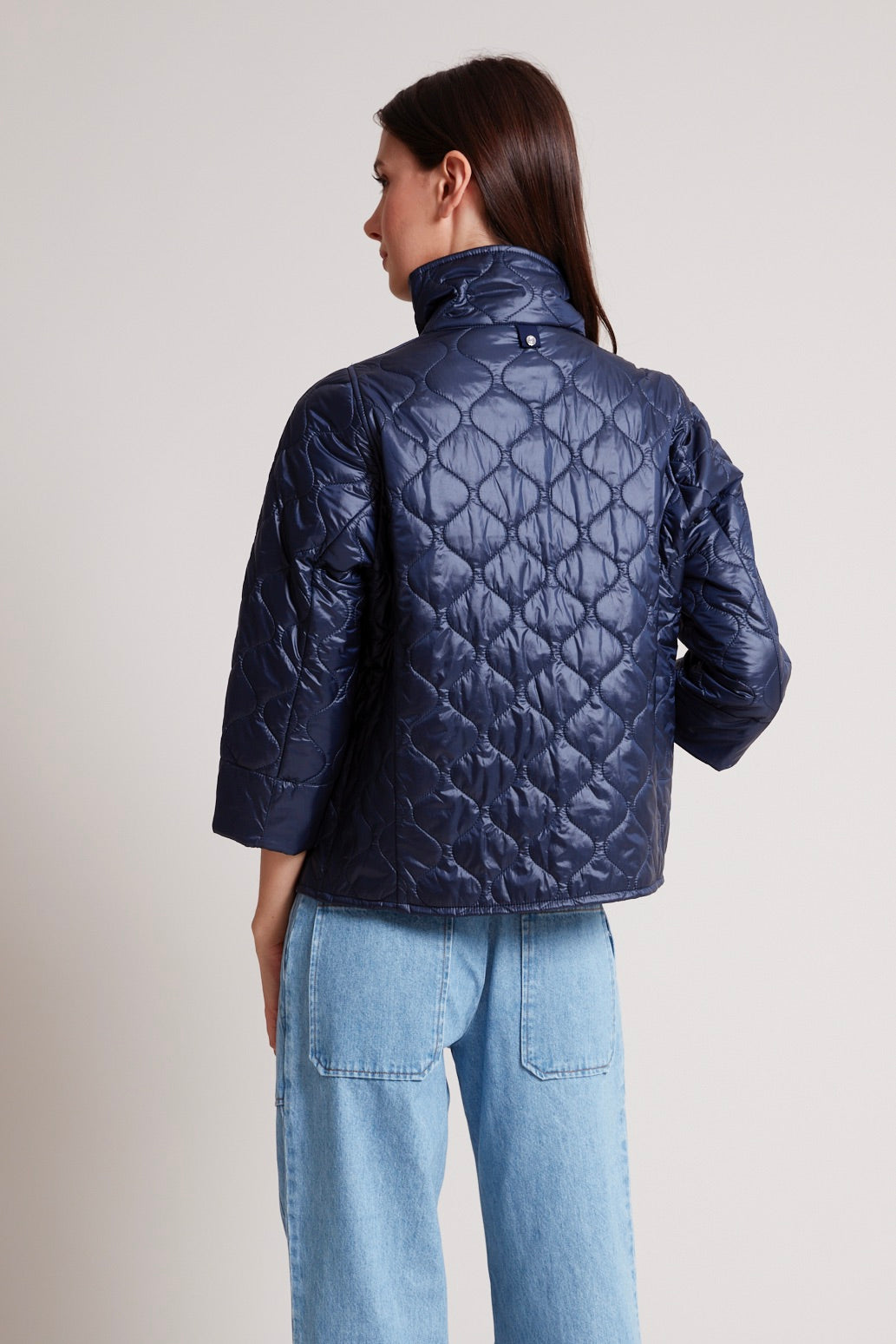 Veste matelassée à manches 3/4