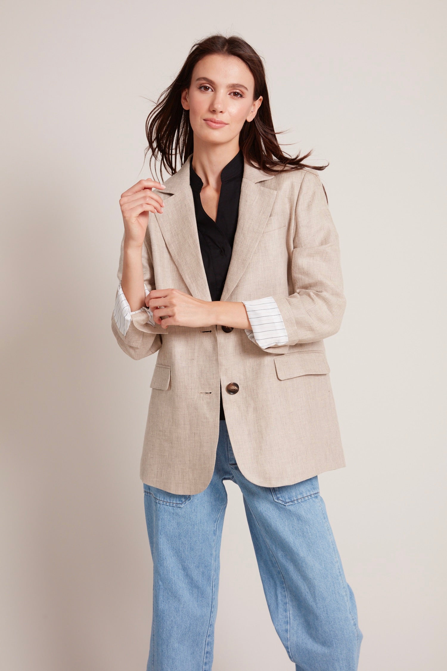 Jake boyfriend blazer straight cut
