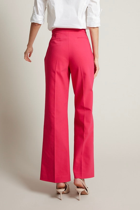 Preston pin tuck pant w/ slant pockets