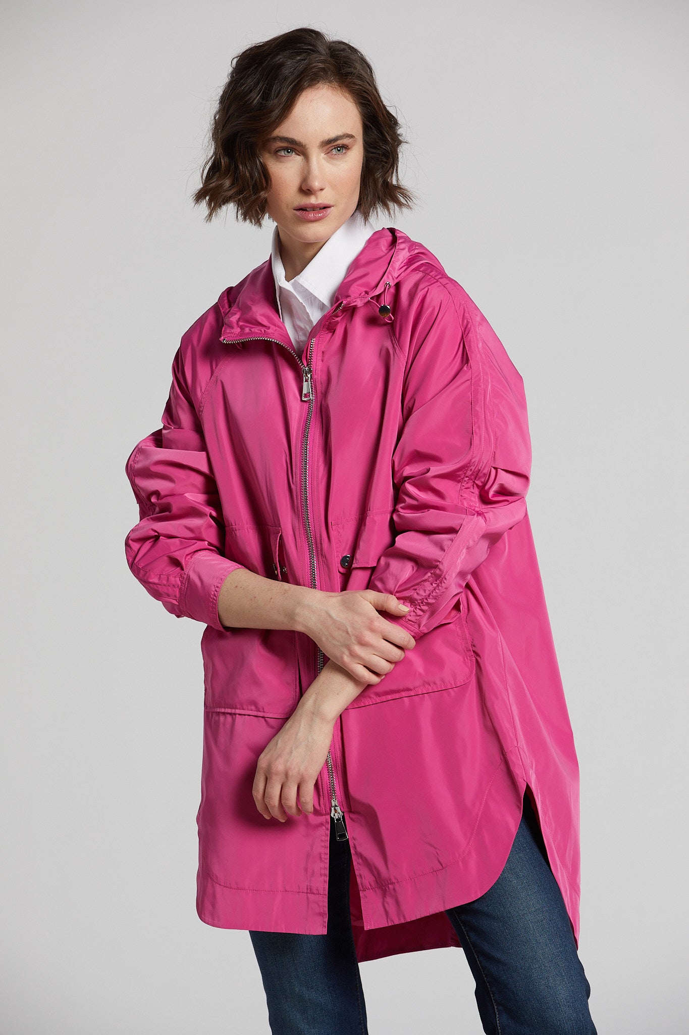 Imperméable léger à capuche Nikita