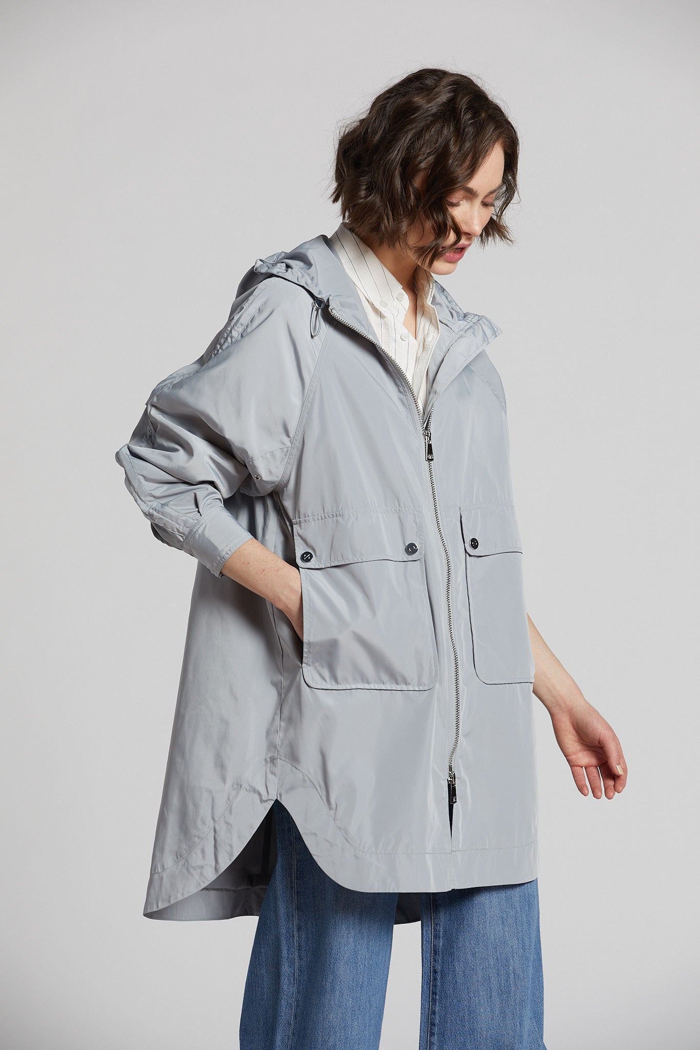 Nikita lightweight hooded raincoat