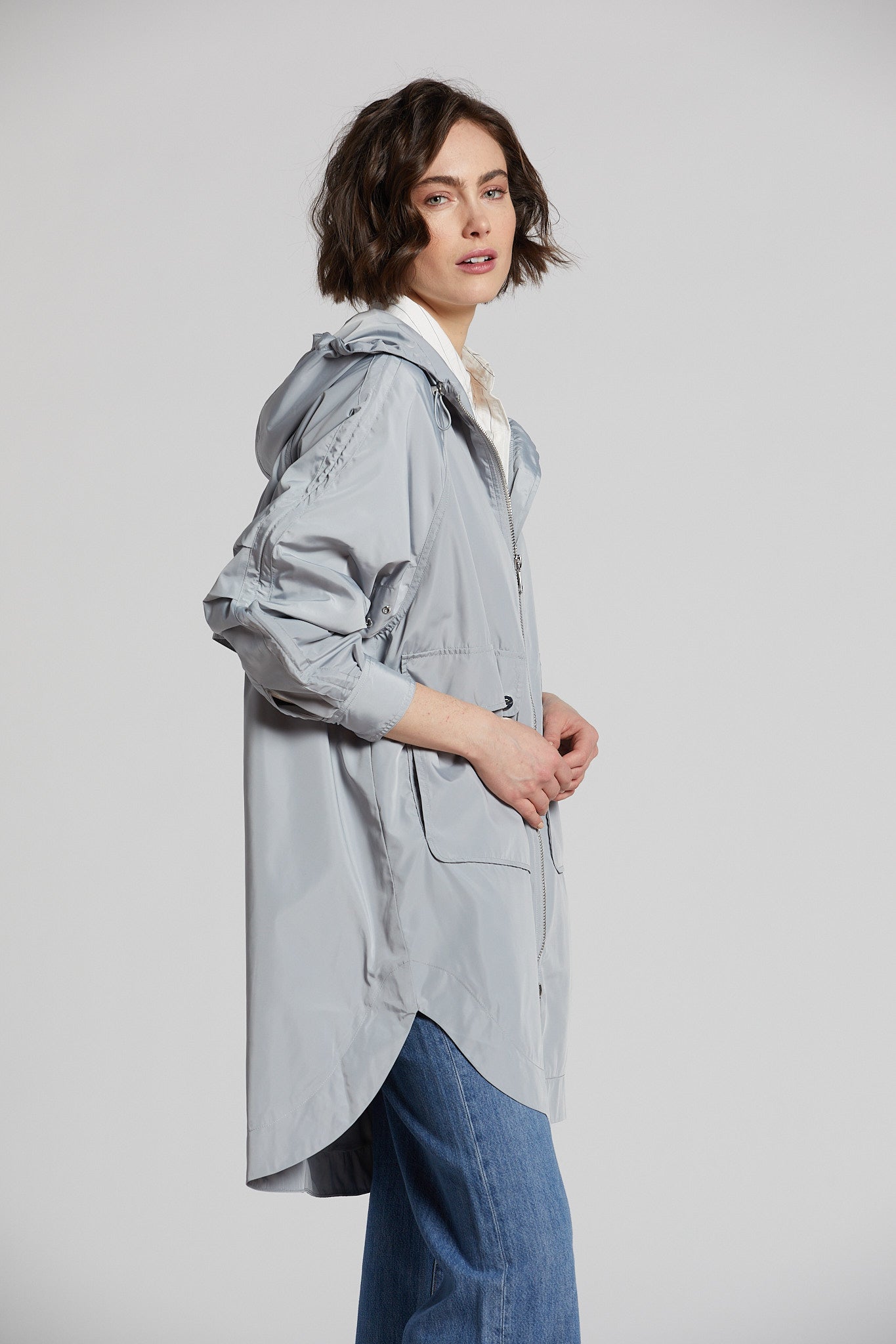 Nikita lightweight hooded raincoat