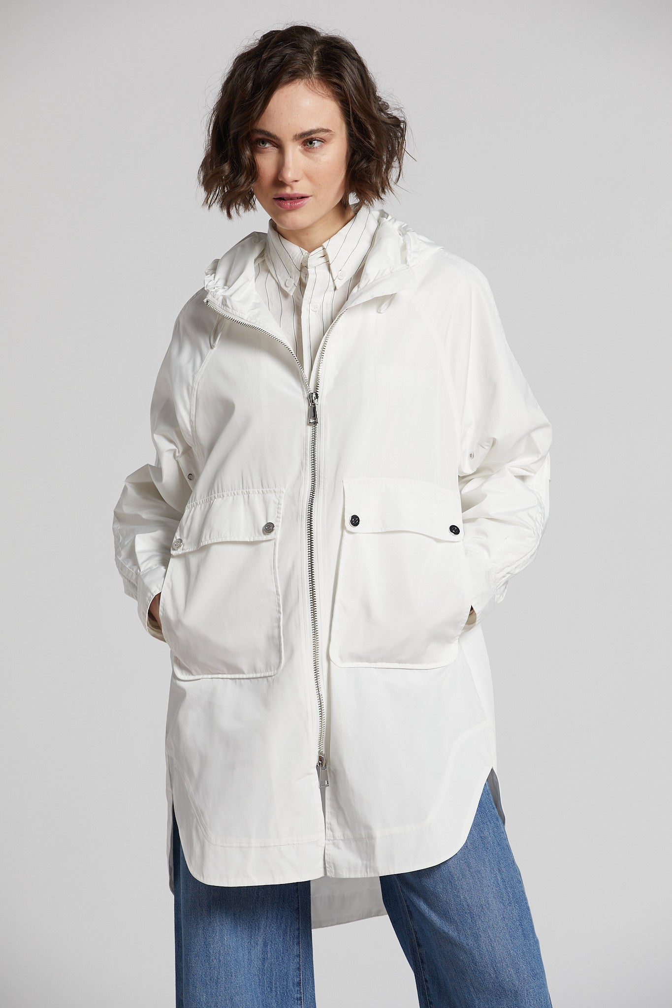 Nikita lightweight hooded raincoat