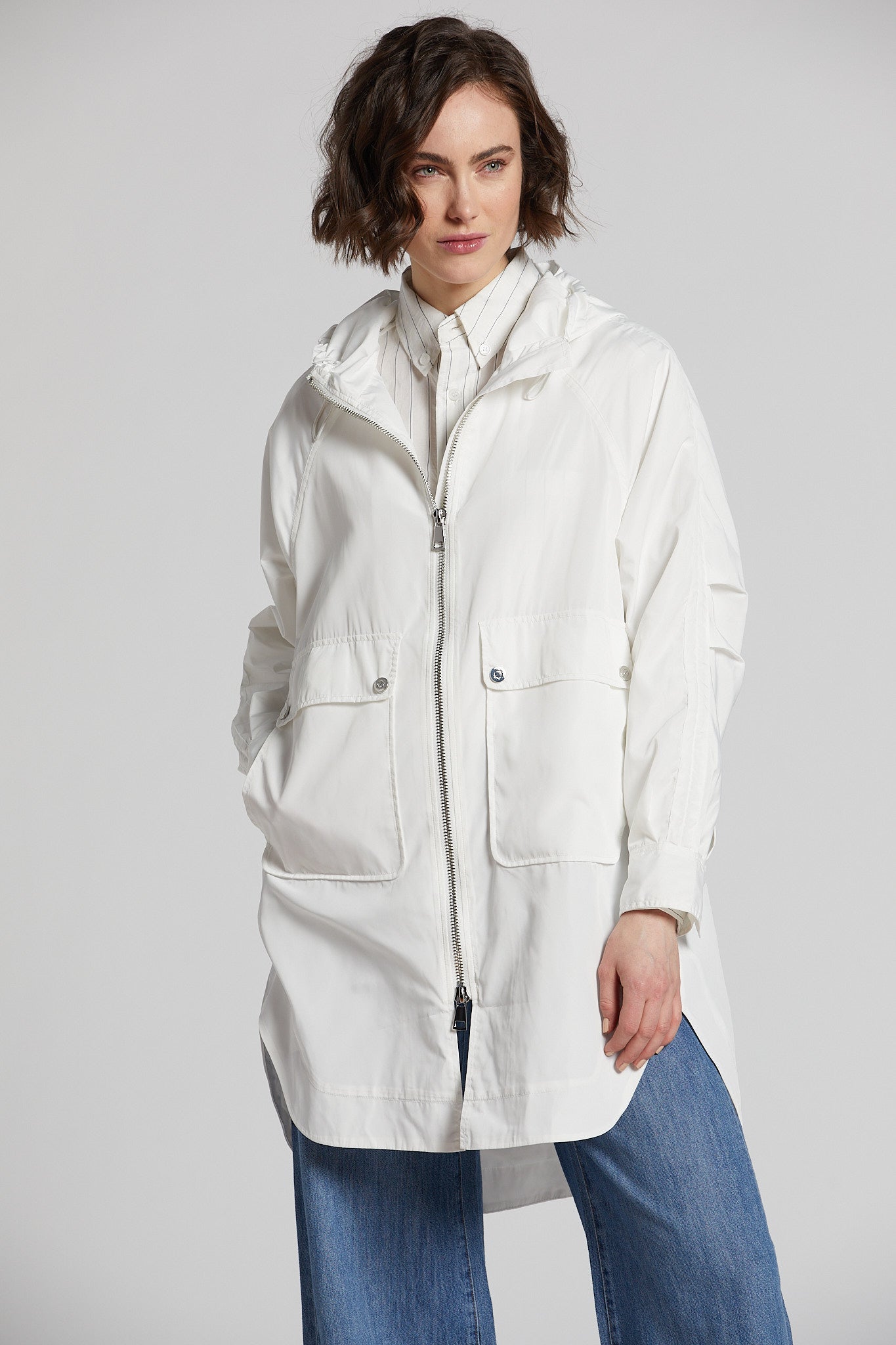Nikita lightweight hooded raincoat
