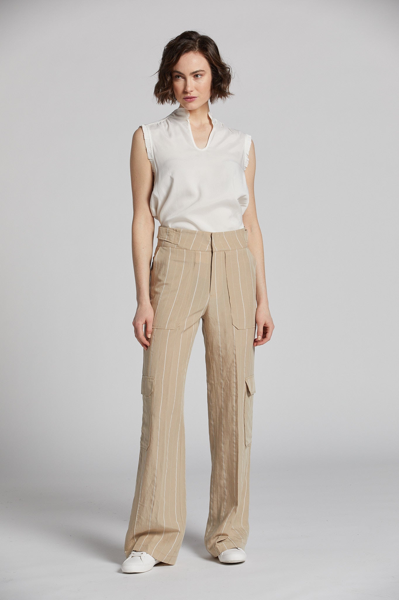Nolan slightly wide leg cargo pant