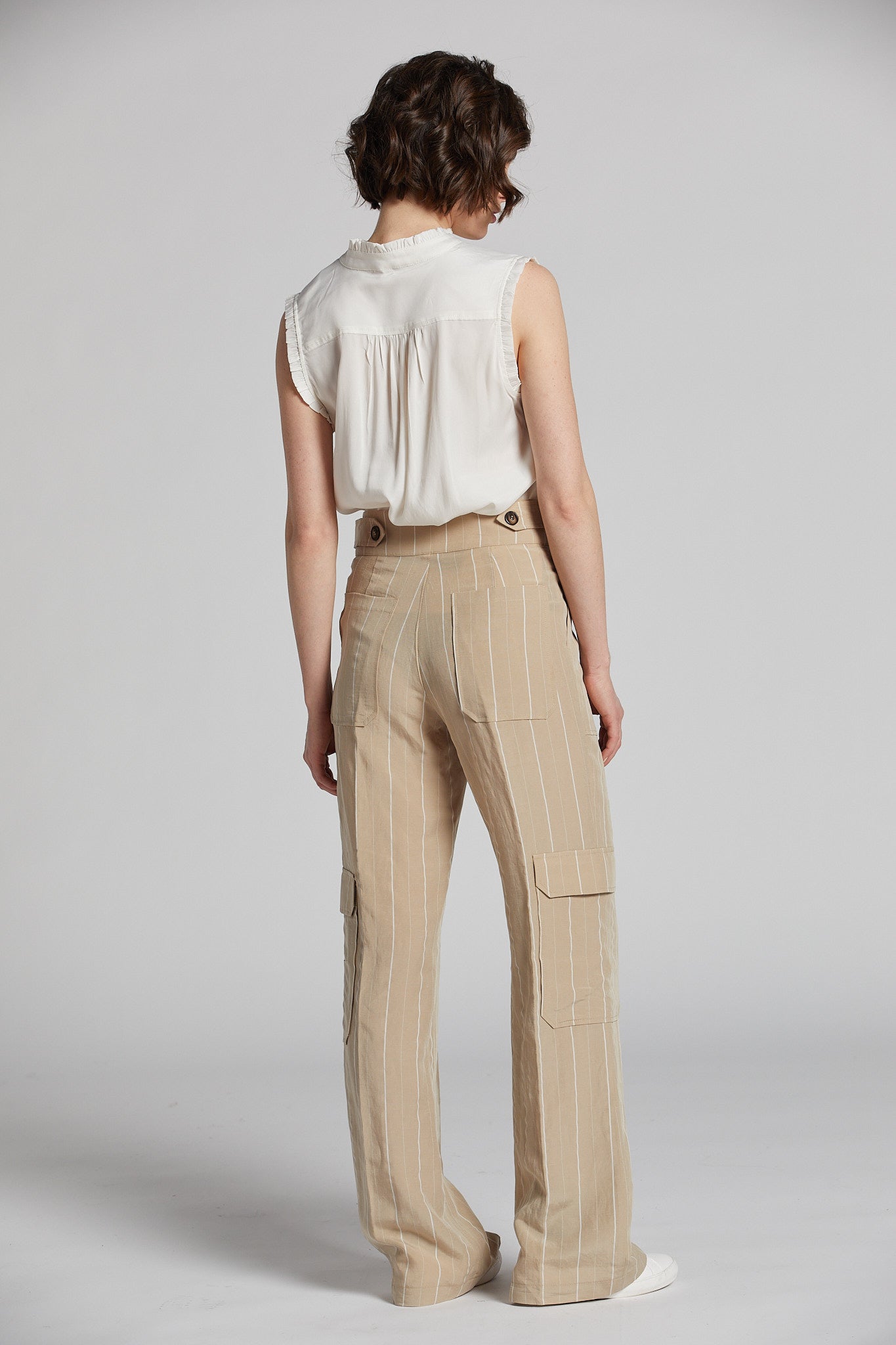 Nolan slightly wide leg cargo pant