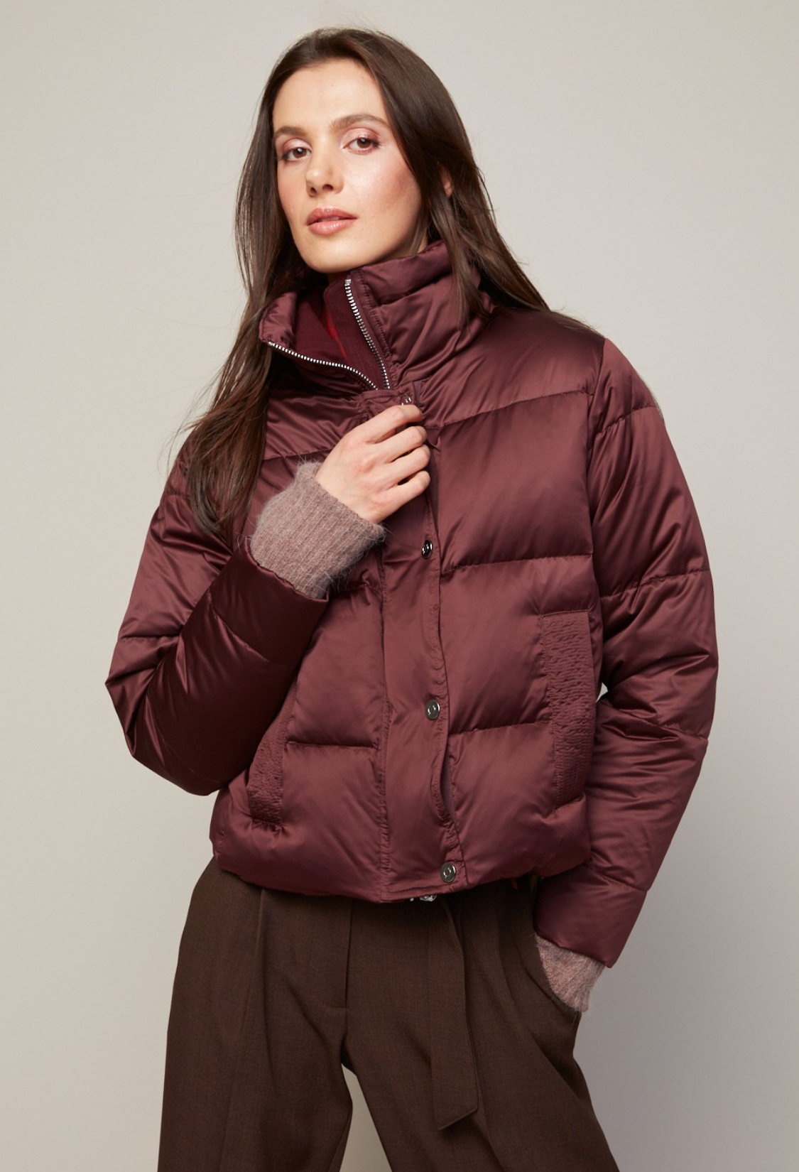 Bailey short down coat