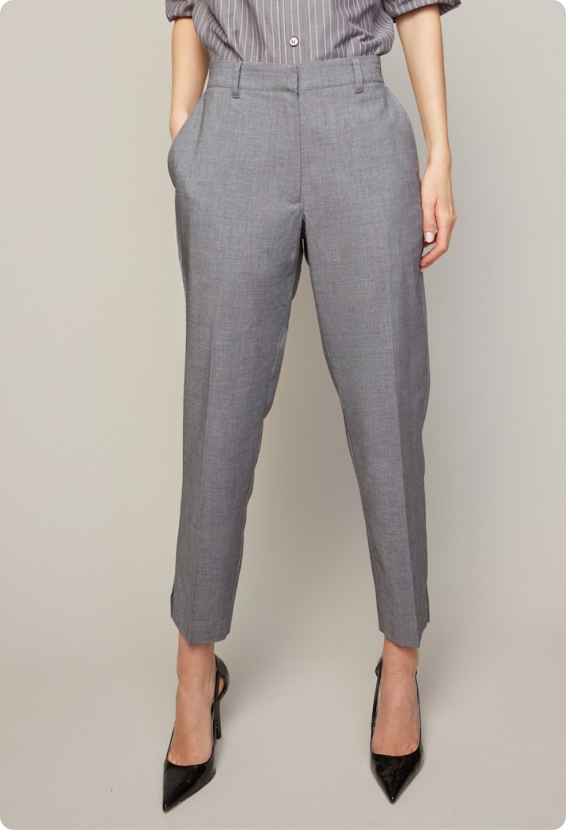 Bruce, pantalon slim à jambe étroite, longueur cheville