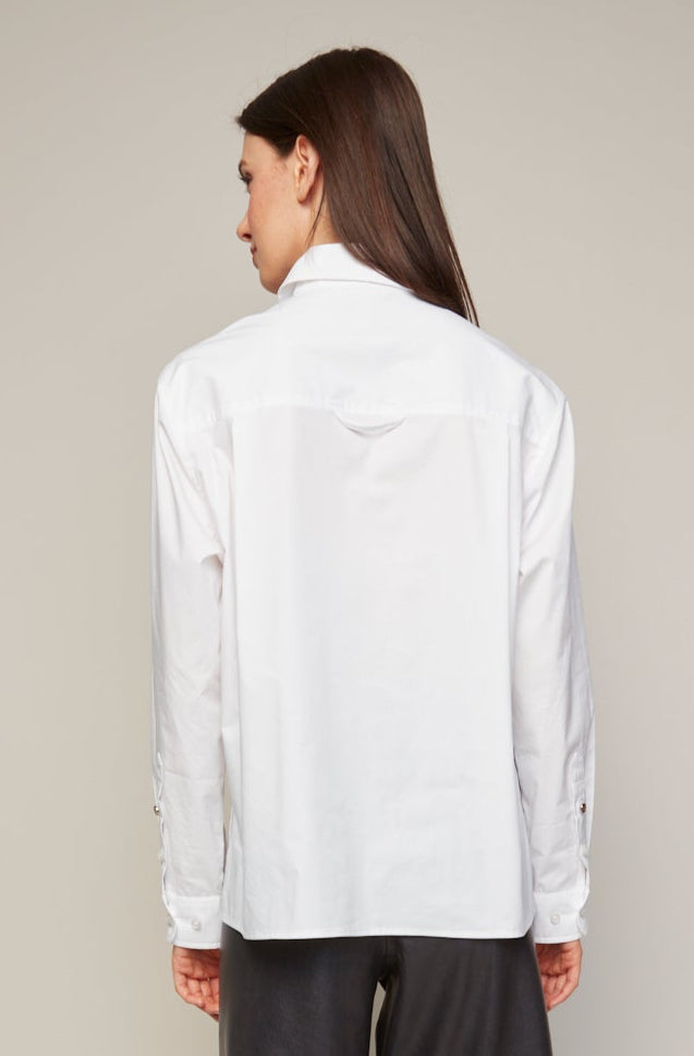 Bradley buttoned shirt with side slits