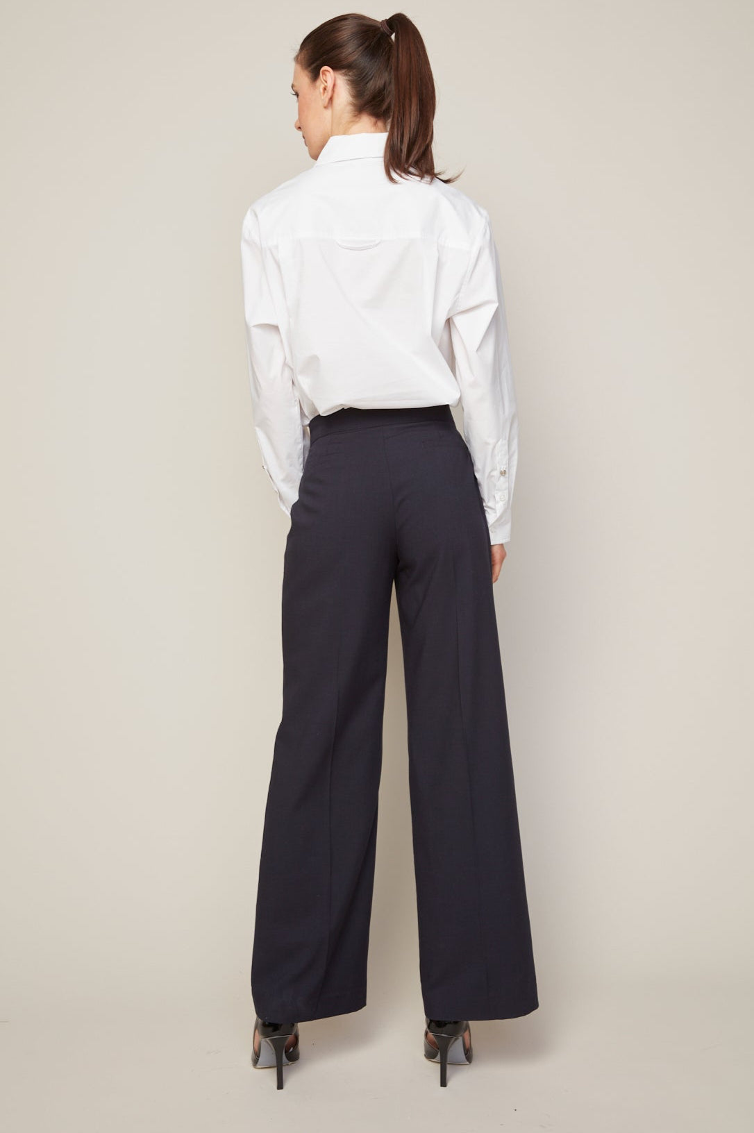 Bradley buttoned shirt with side slits
