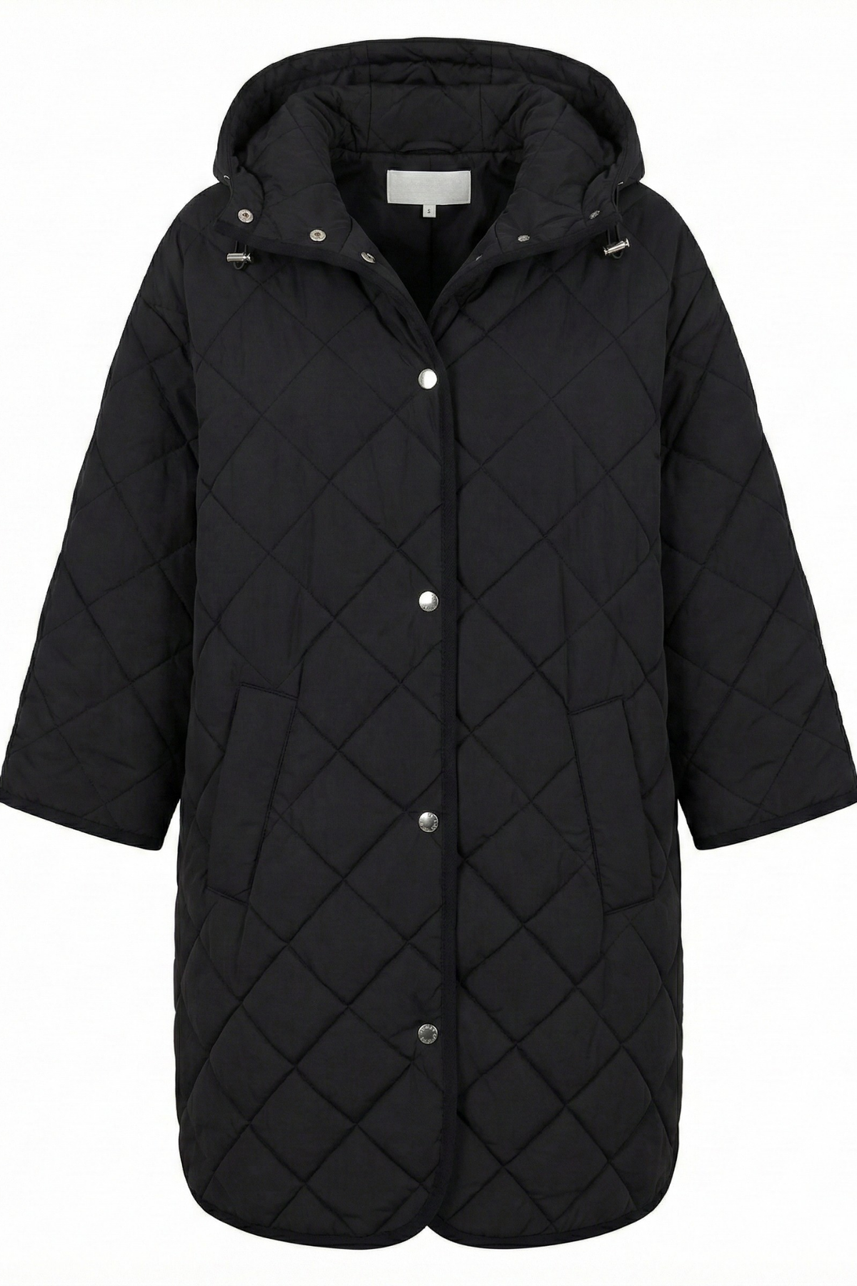 Birdie mid length hooded modern cape
