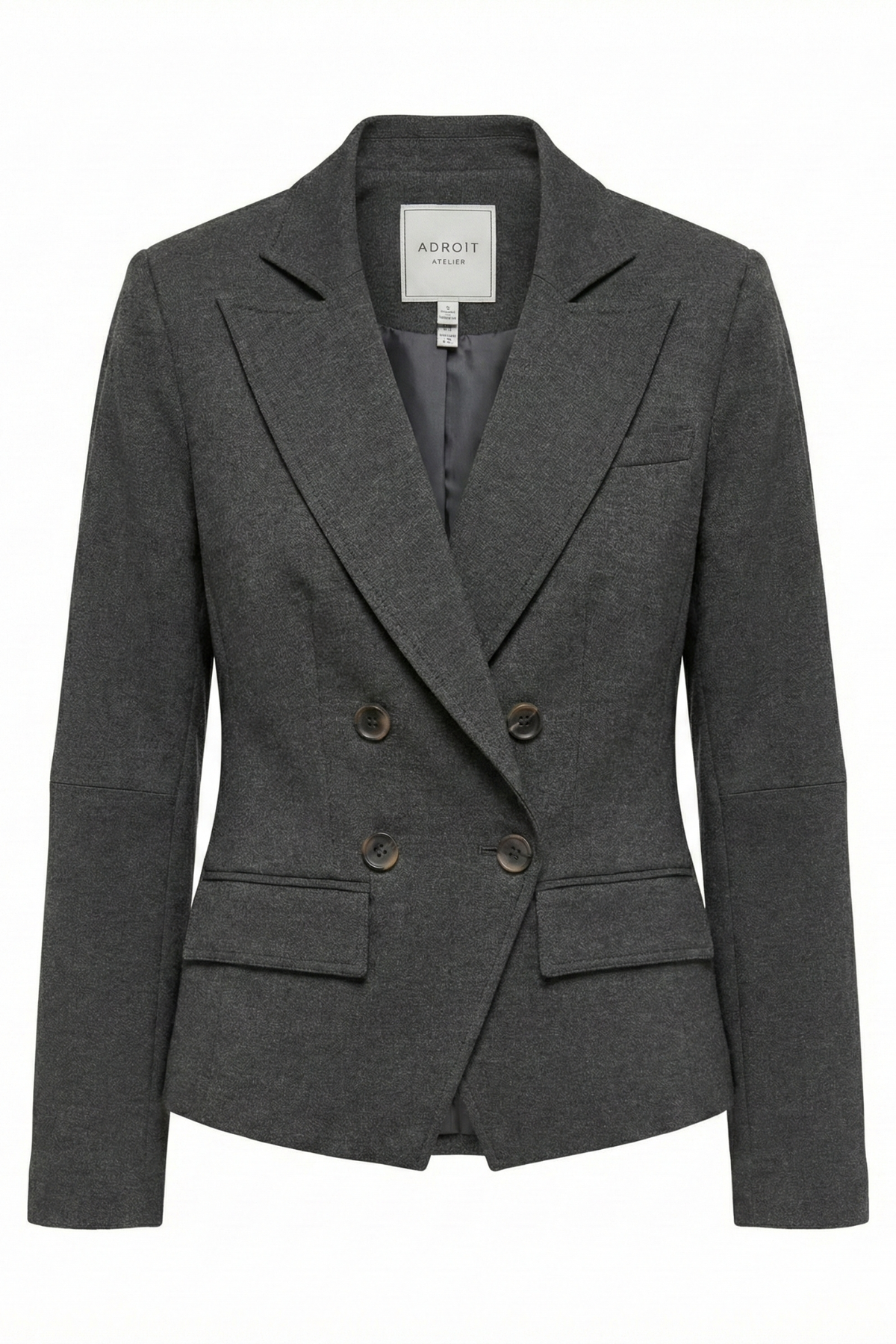 Carlisle, double breasted stretch signature blazer