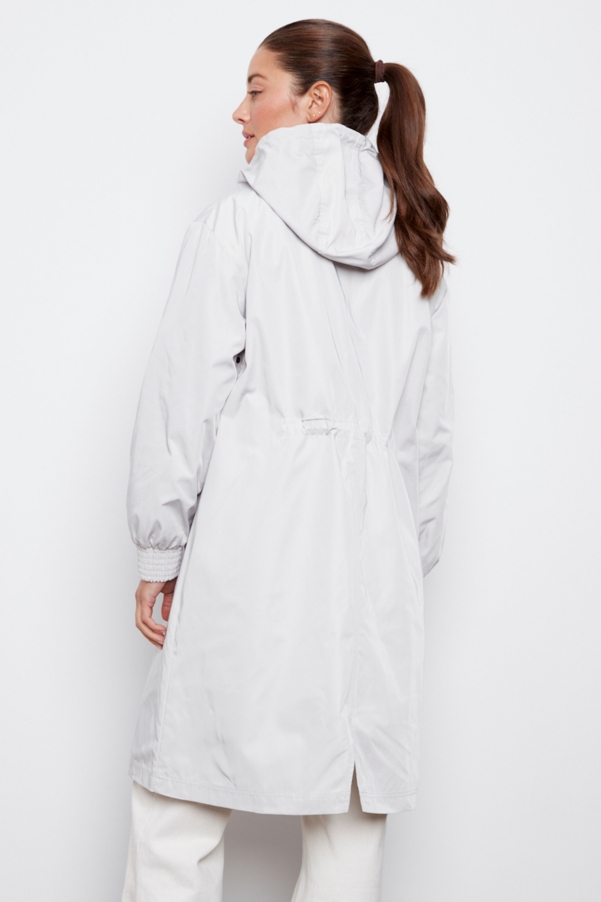 Chelsea, the city hooded raincoat