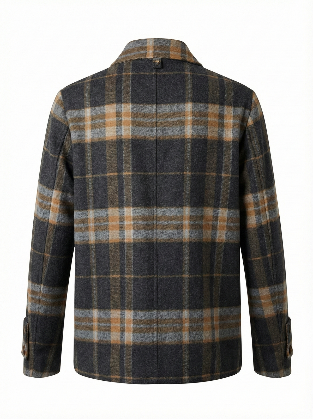 Dakota, double breasted funnel neck short jacket
