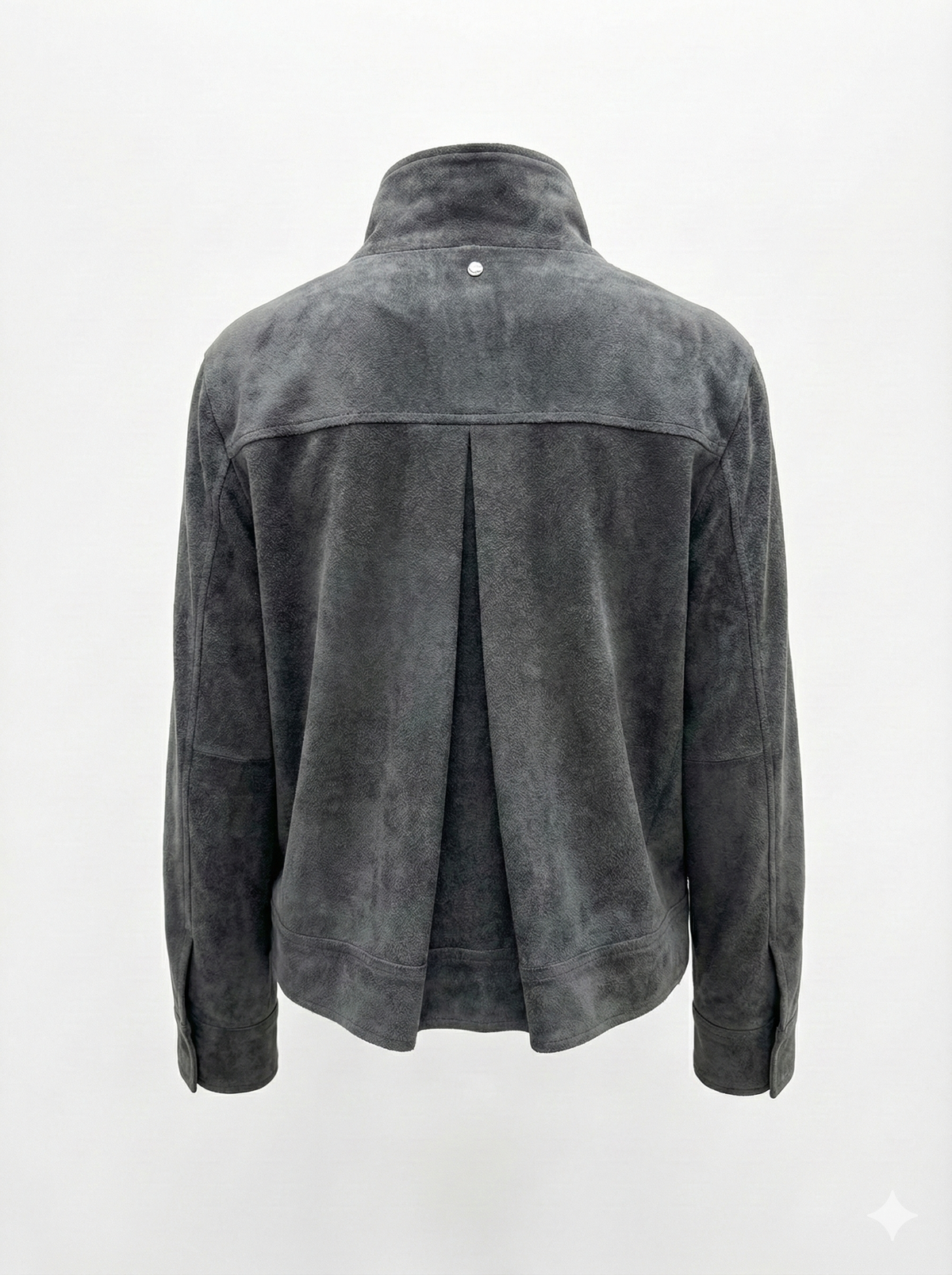 Darcy, funnel-neck zip front jacket