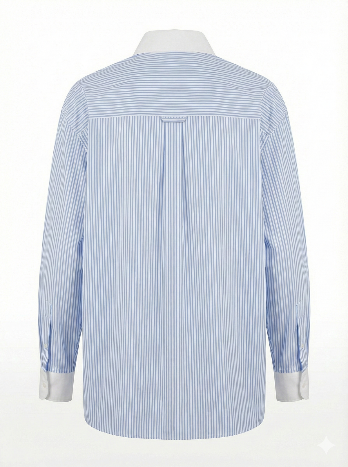 Davina, button-down shirt w/ contrasting collar & cuffs