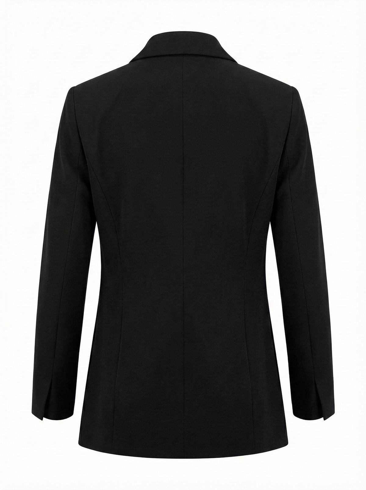 Drew, single-breasted asymetrical stretch ponte blazer