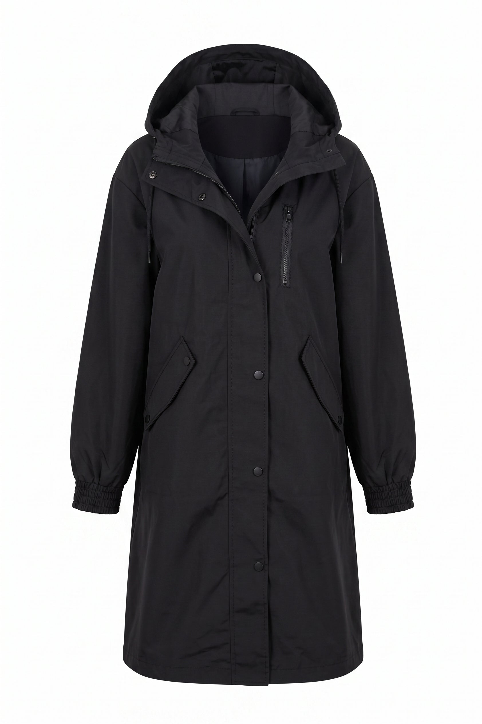 Chelsea, the city hooded raincoat