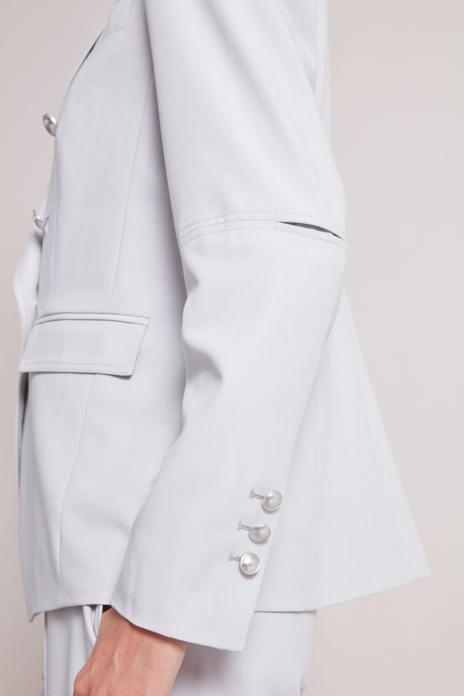 Blazer extensible signature à double boutonnage James