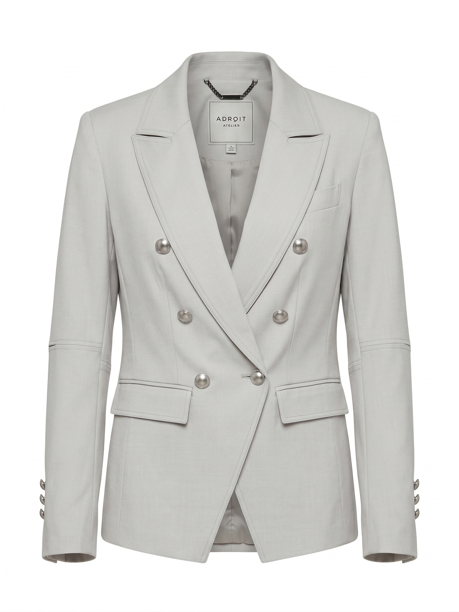 James double breasted signature stretch blazer