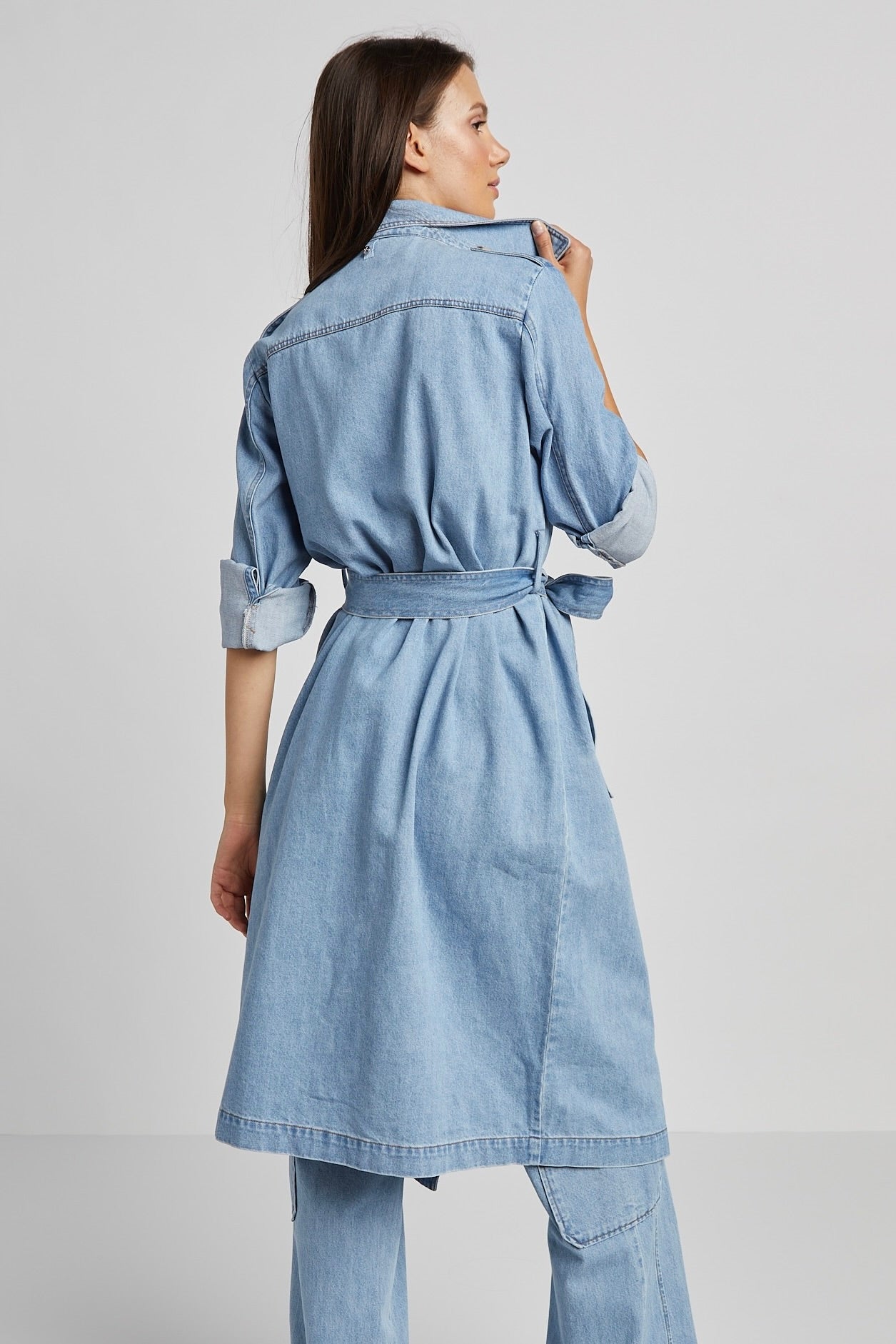 Trench en denim versatile ou robe Rowan