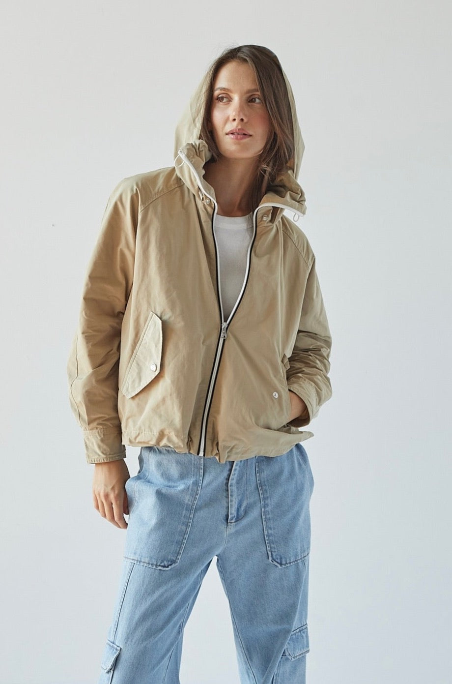 Blouson avec capuchon dissimulé Ryder